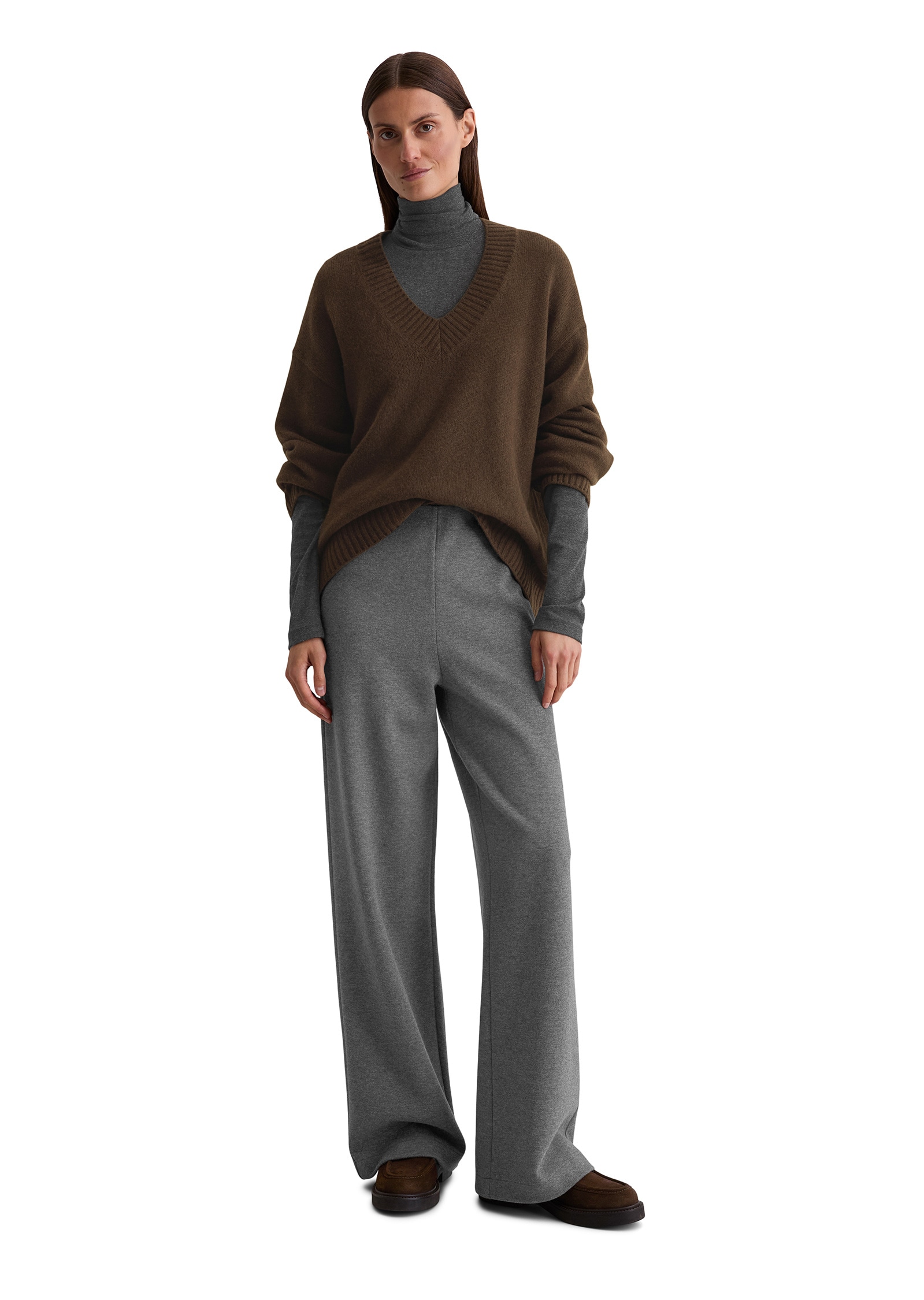 Marc O'Polo Jerseyhose »aus kompaktem Interlockjersey«