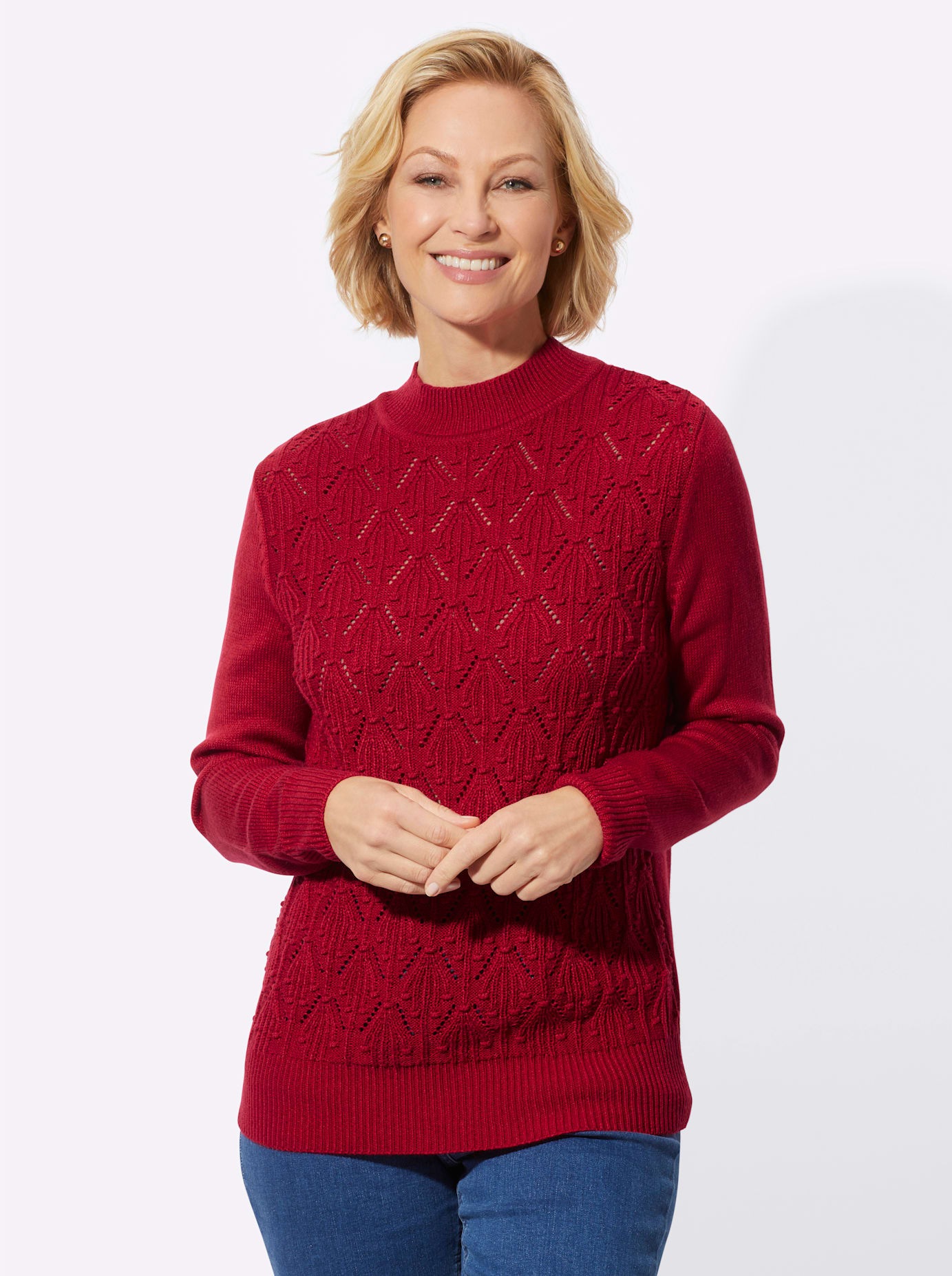 Classic Basics Stehkragenpullover "Stehkragen-Pullover" günstig online kaufen