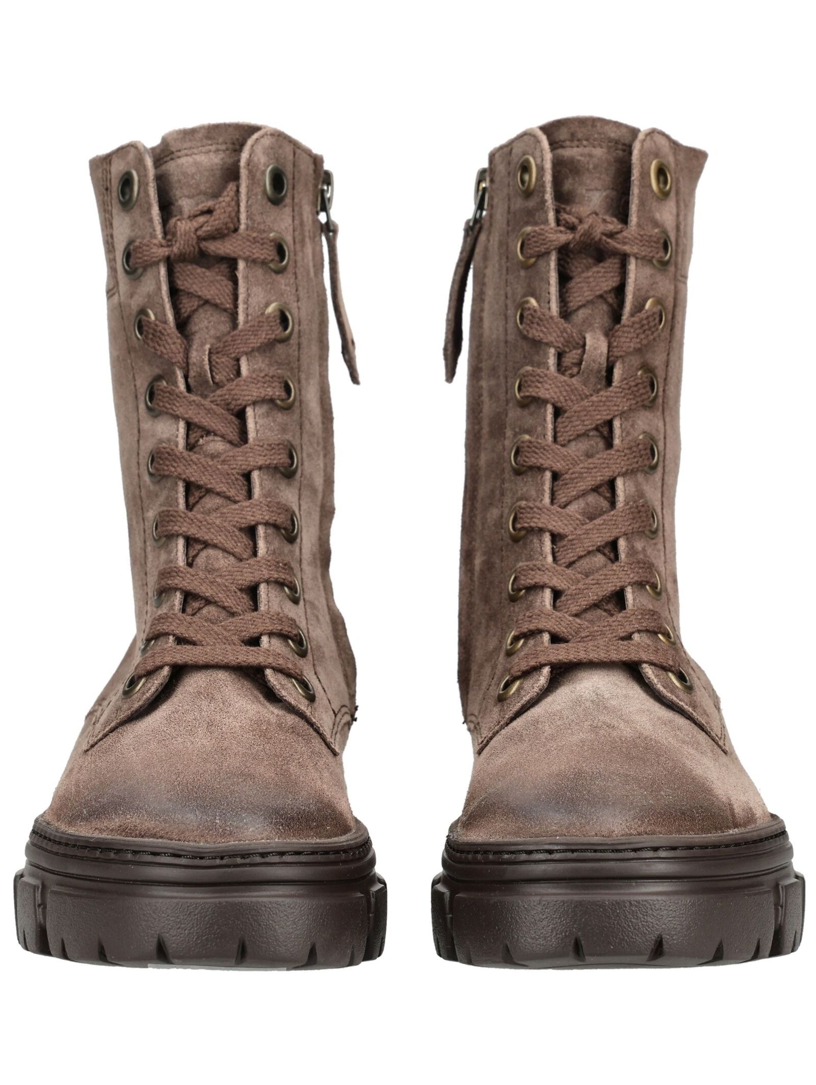 Paul Green Schnürstiefelette »Paul Green Stiefelette Veloursleder«