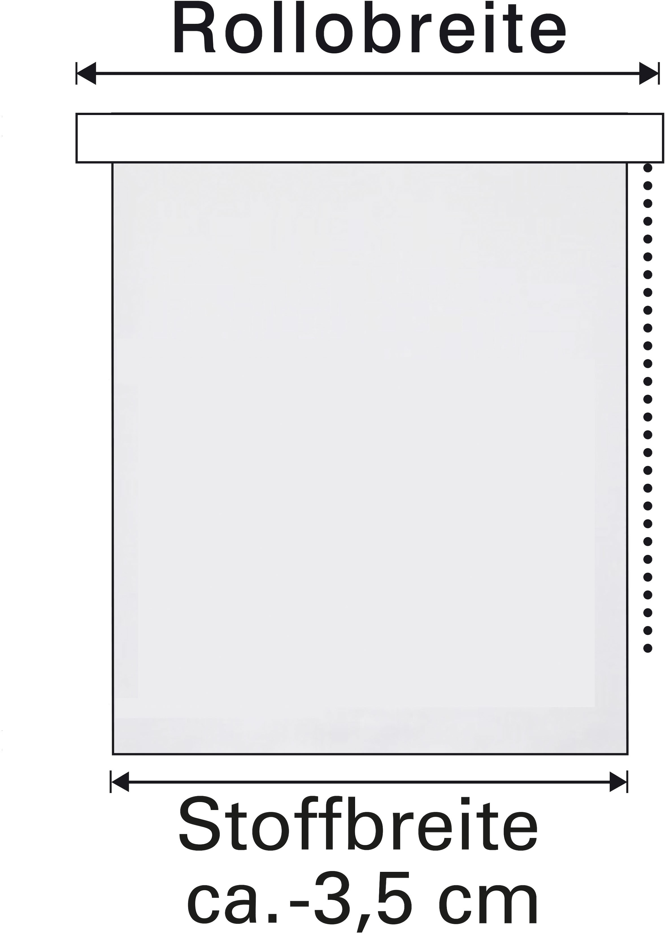 GARDINIA Rollo »Seitenzugrollo Thermo energiesparend« abdunkelnd mit Bohren Schrauben, Thermo Rückseite