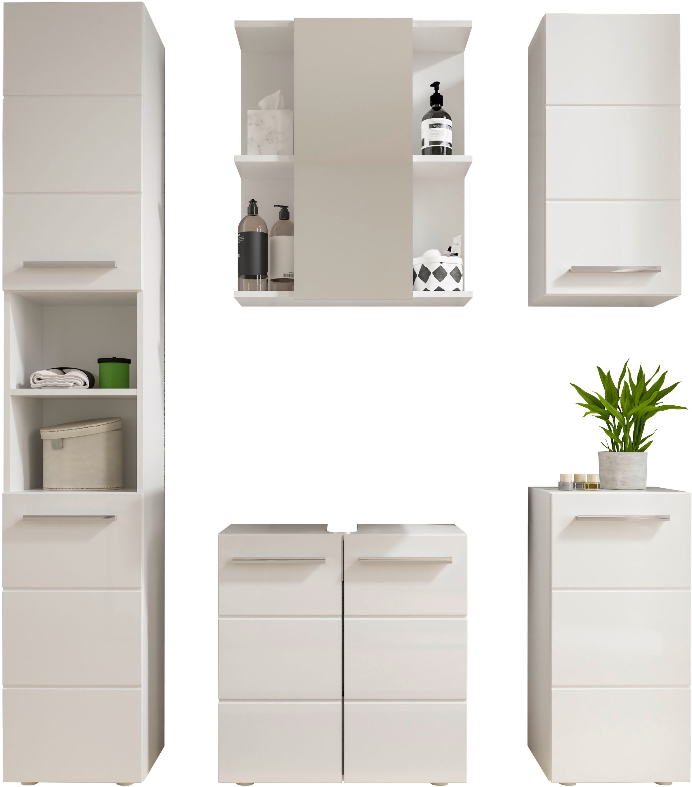 BASIC by Balculina Hängeschrank »Mandi« 1 Stk. tlg. Breite 34cm, hochglanz Front