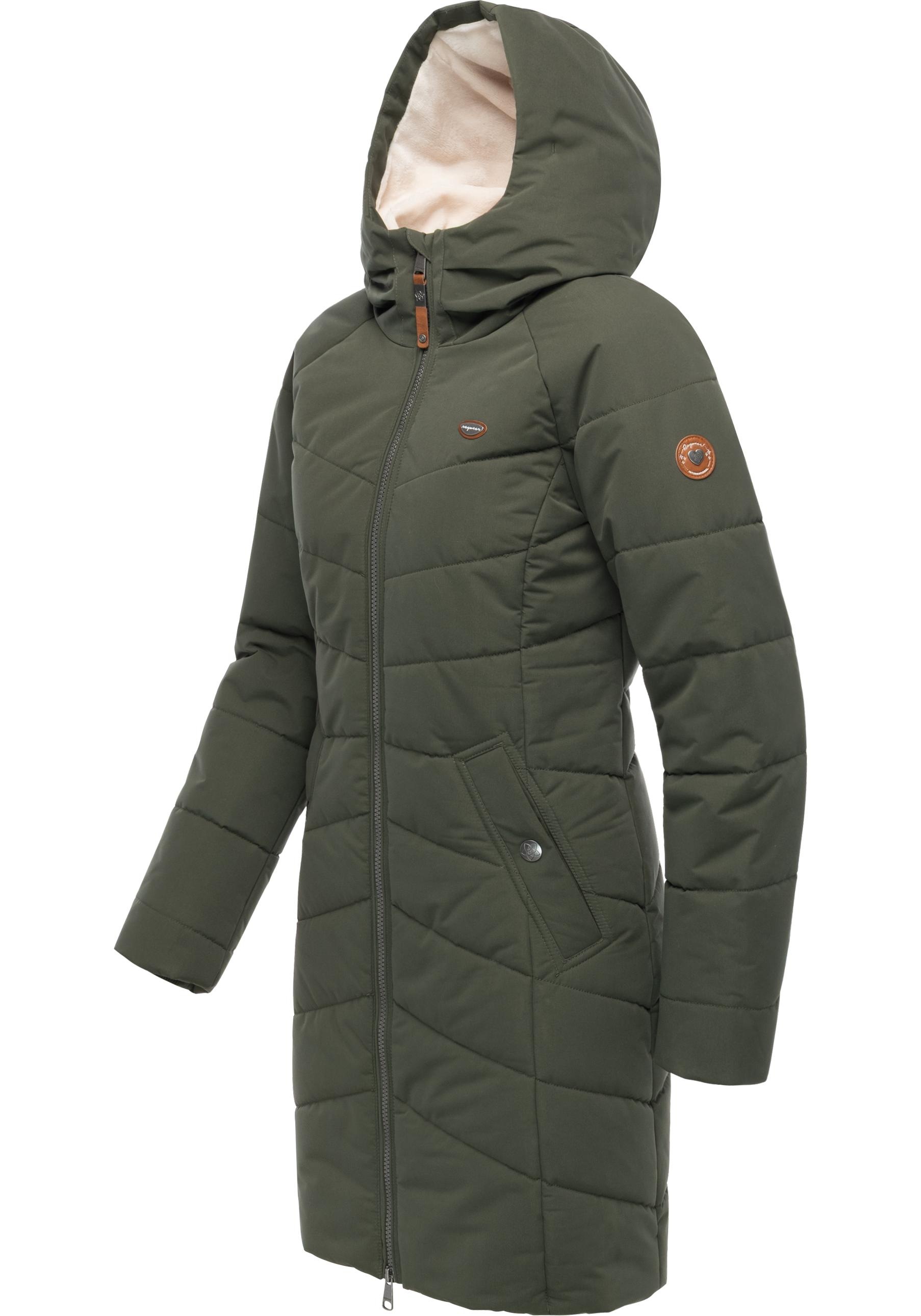 Ragwear Wintermantel "Noita YOUMODO" Winter Steppmantel mit Kapuze günstig online kaufen