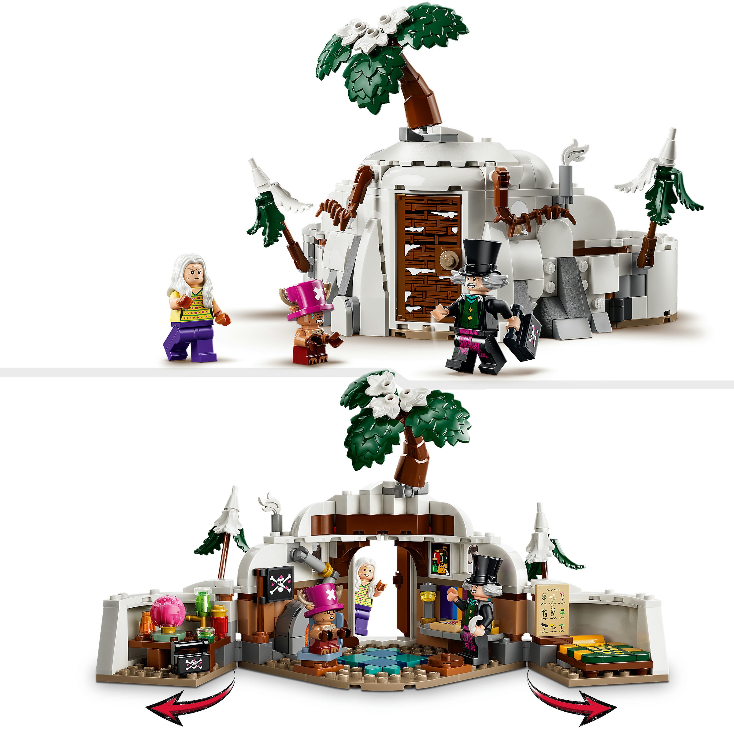 LEGO® Konstruktionsspielsteine »Doc Baders Versteck (75641), LEGO ONE PIECE« Made in Europe