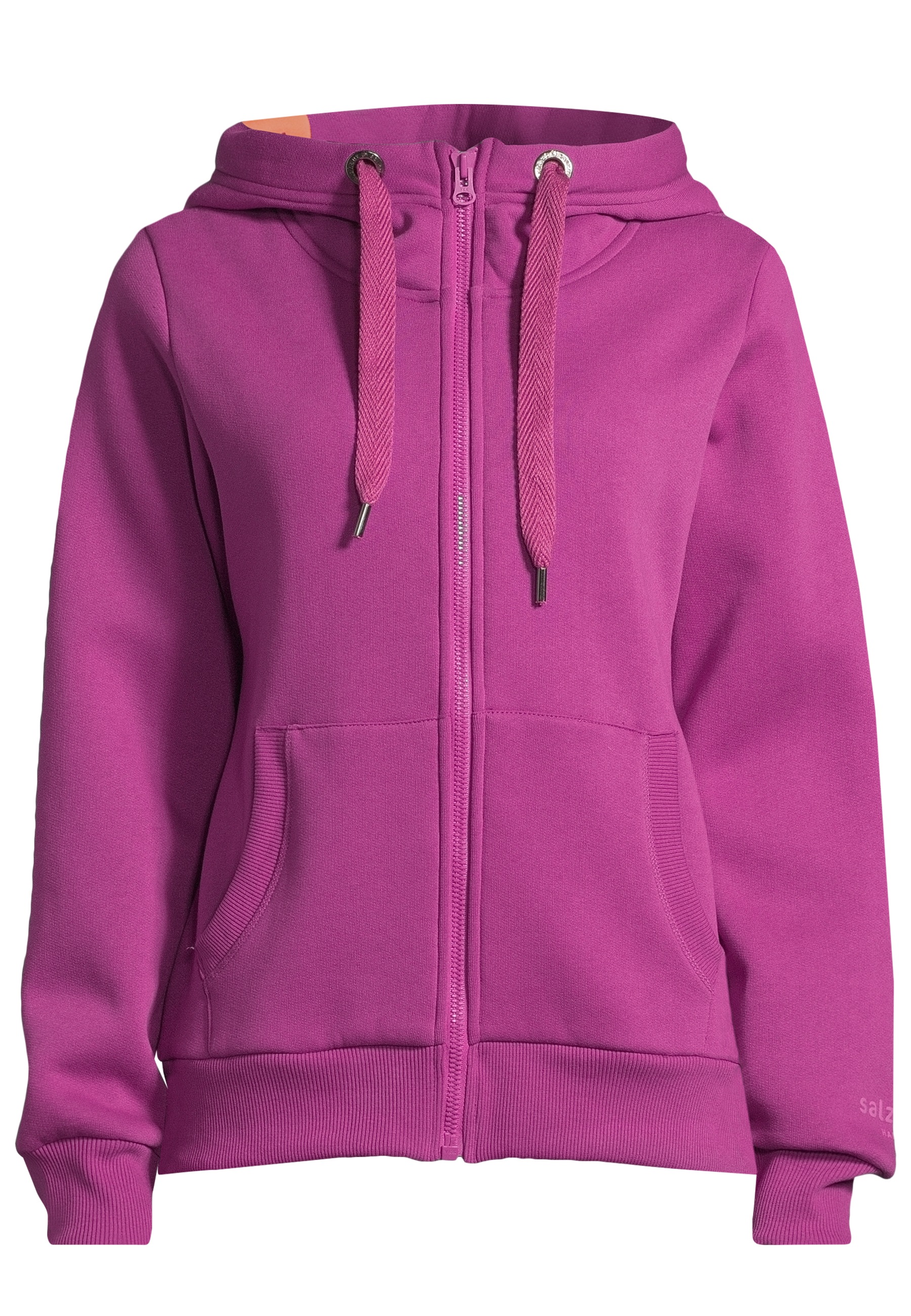 SALZHAUT Damen Sweatjacke "Sweatjacke SÖÖTE", lila, Gr. XXXL, Obermaterial: 55% Baumwolle CO. 45% Polyester PES., Sweatjacken