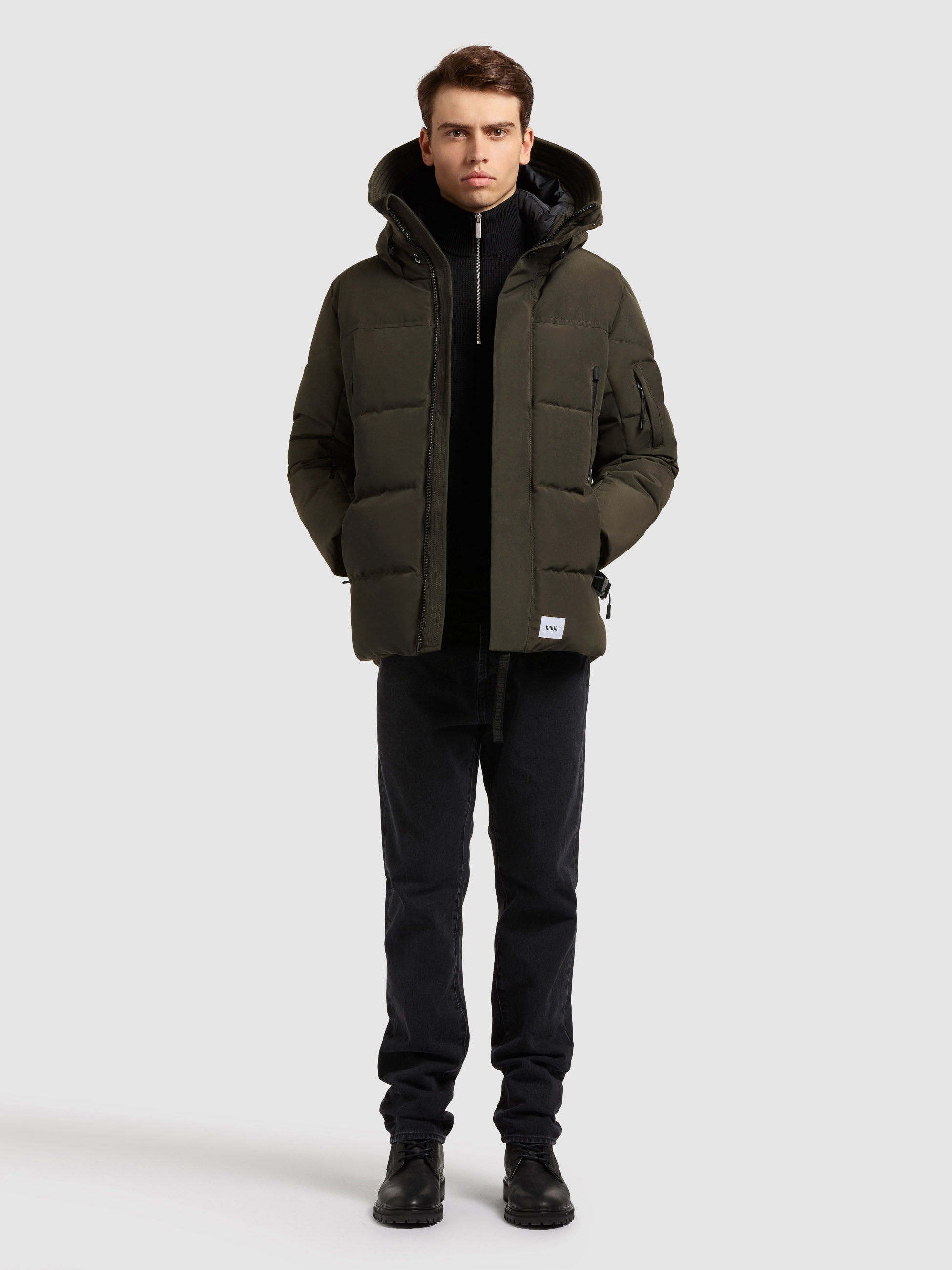 khujo Steppjacke "TATO2" mit Kapuze günstig online kaufen