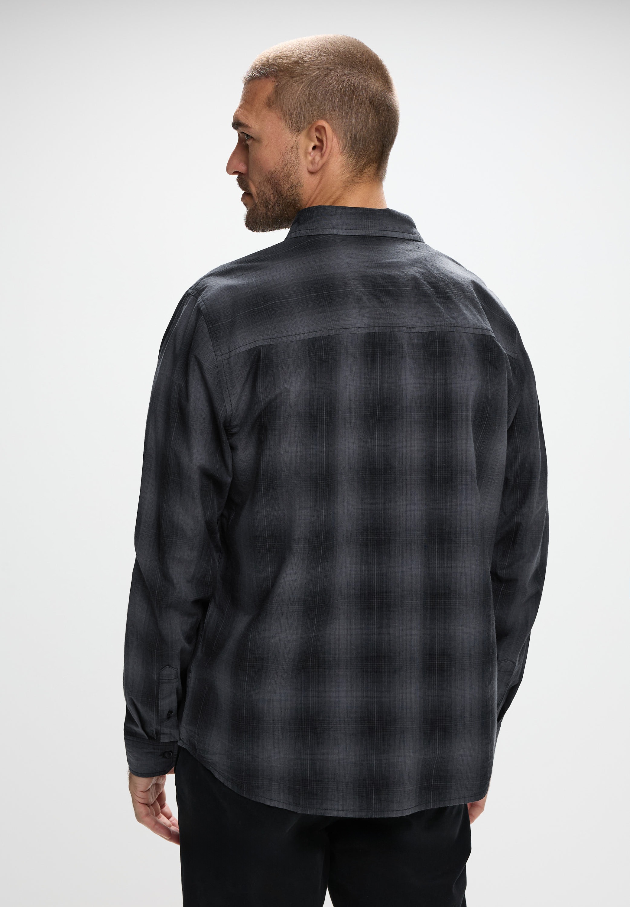 STREET ONE MEN Karohemd mit Knopfleiste günstig online kaufen