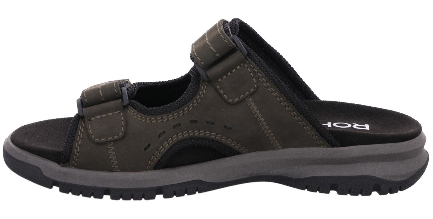 Rohde Pantolette »PALERMO«, Sommerschuh, Urlaubschuh, Strandschuh mit Klettriemchen