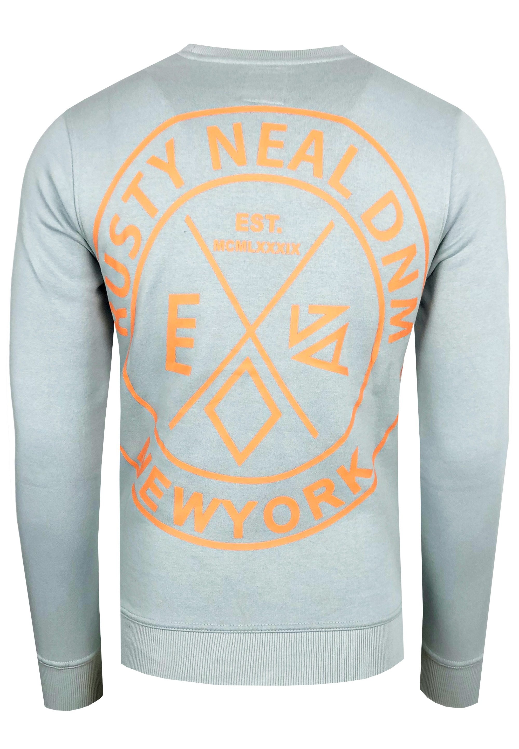 Rusty Neal Sweatshirt, mit trendigem Rückenprint