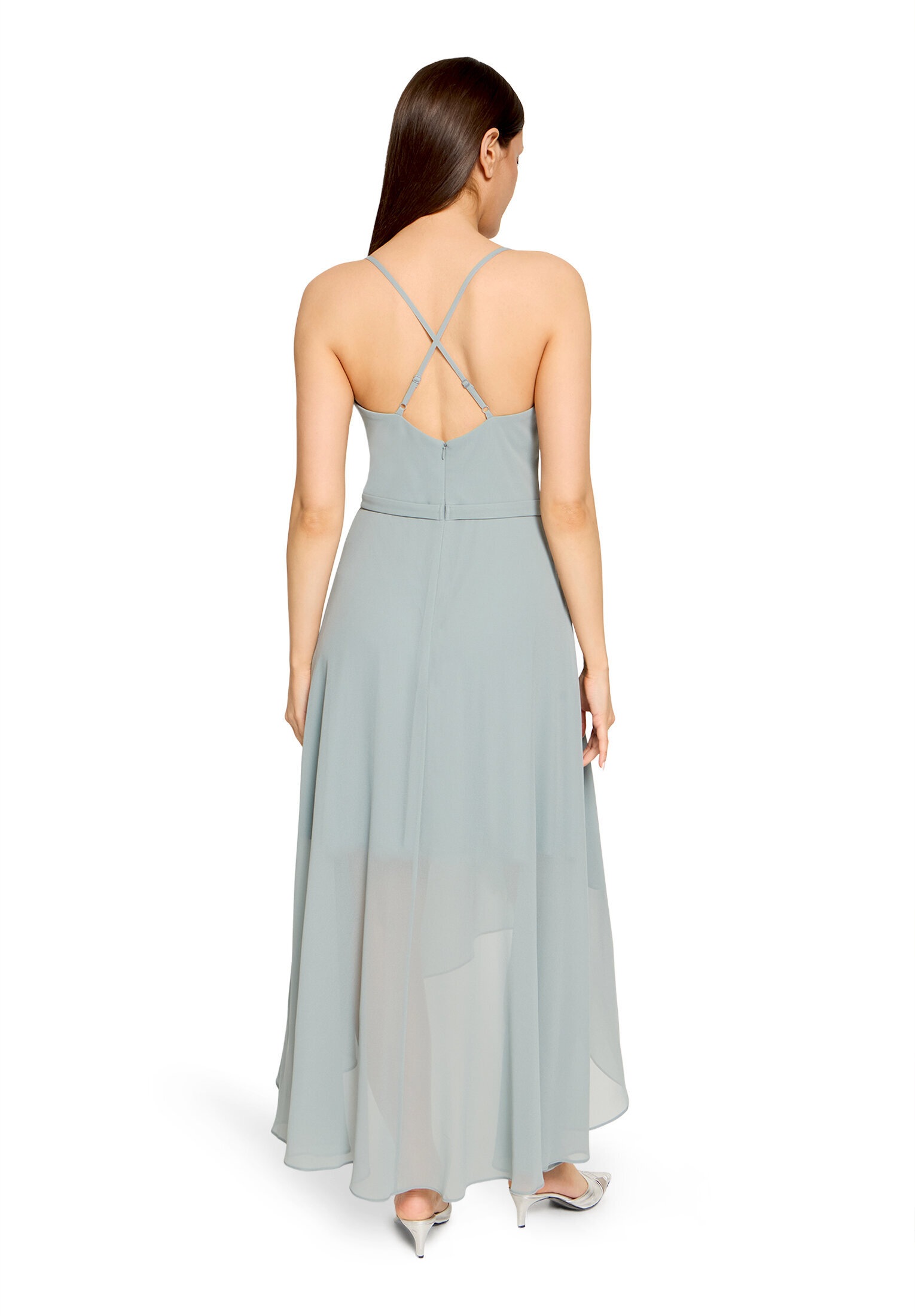 Vera Mont Abendkleid »Damen mit Volant« Ohne Tasche Wickel-Design