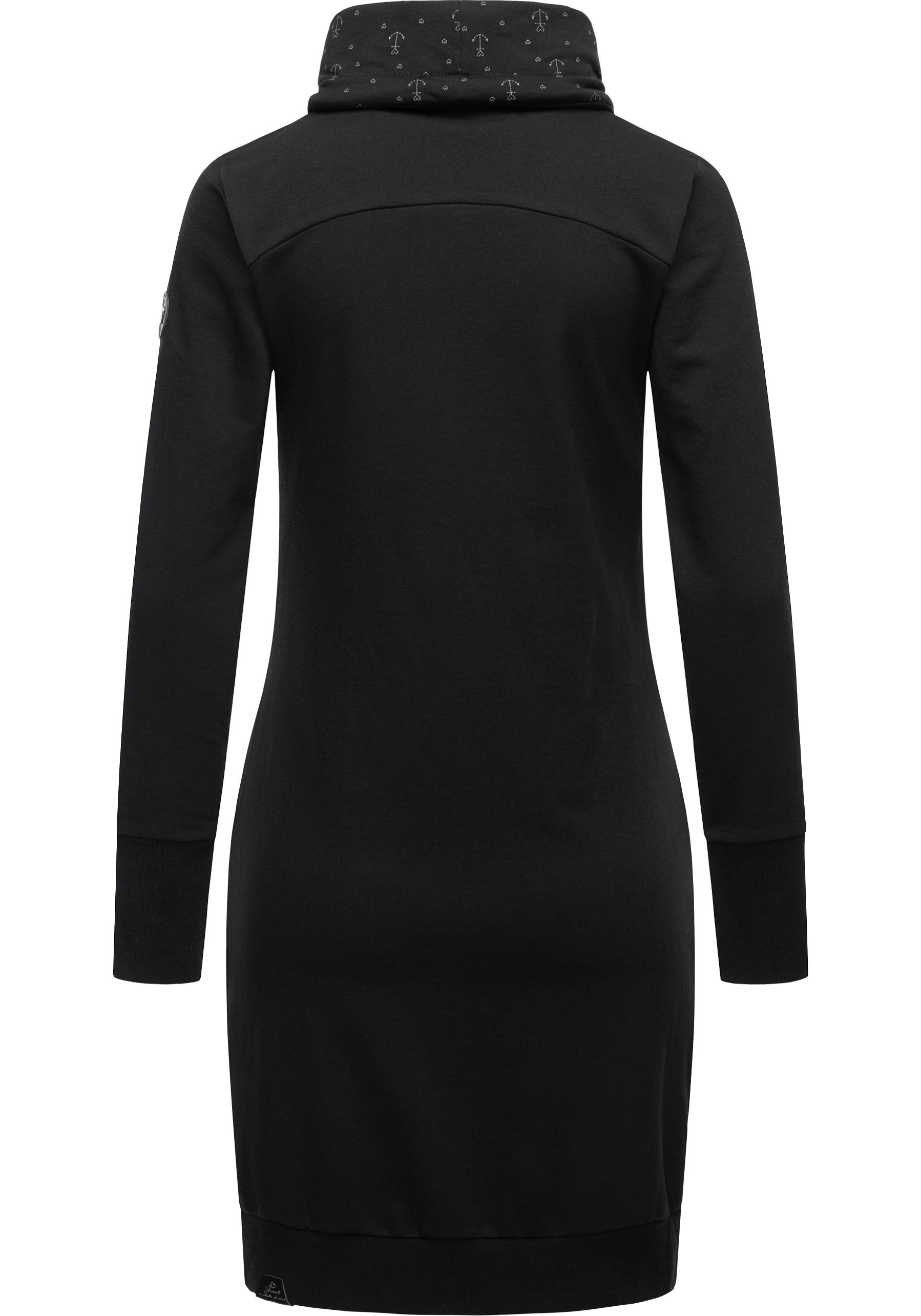 Ragwear Sweatkleid »Ditik«, stylisches Langarmkleid mit praktischen Eingrifftaschen