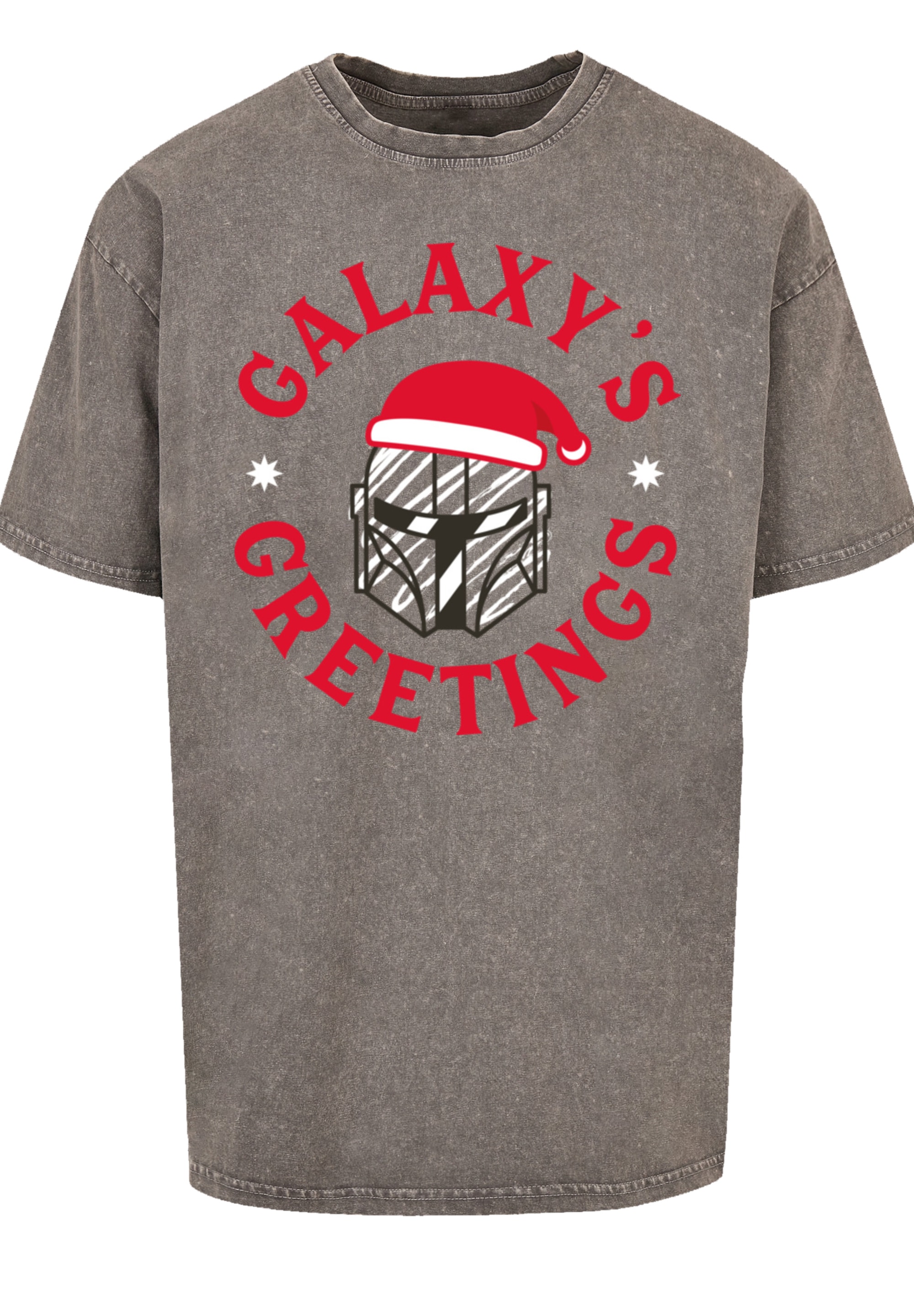 F4NT4STIC T-Shirt "Star Wars Mando Galaxy´s Greetings", Premium Qualität günstig online kaufen