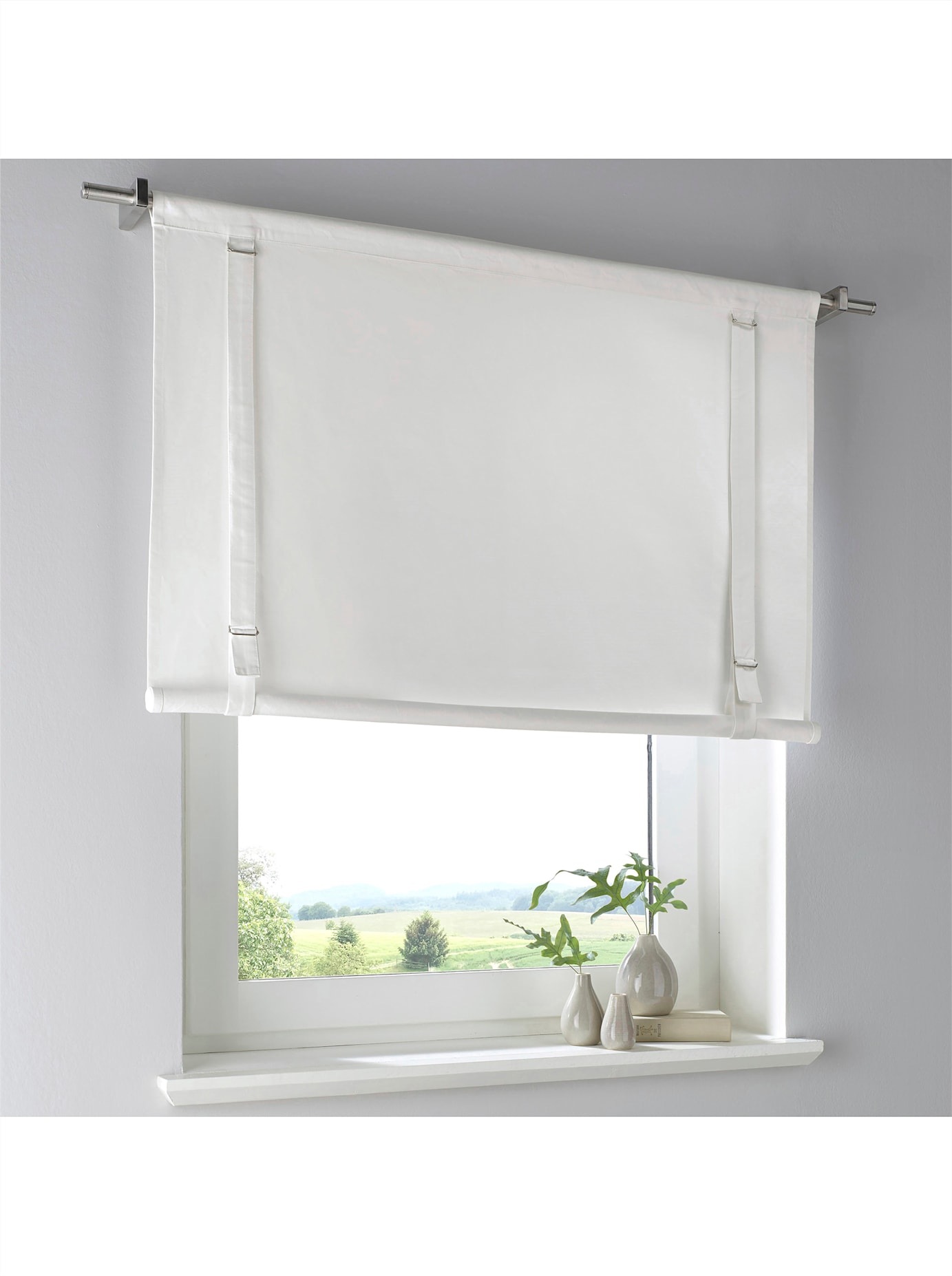 heine home Raffrollo mit Stangendurchzug günstig online kaufen