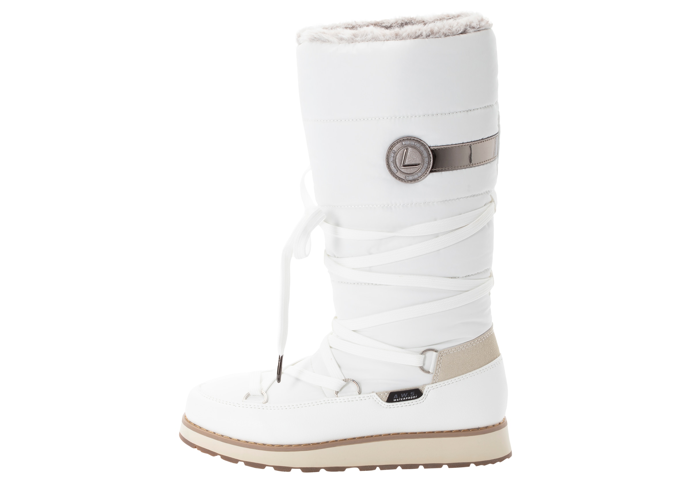 Luhta Snowboots »TAHTOVA MS«, Winterboots, Winterstiefel, Winterschuhe, wasserdicht und gefüttert