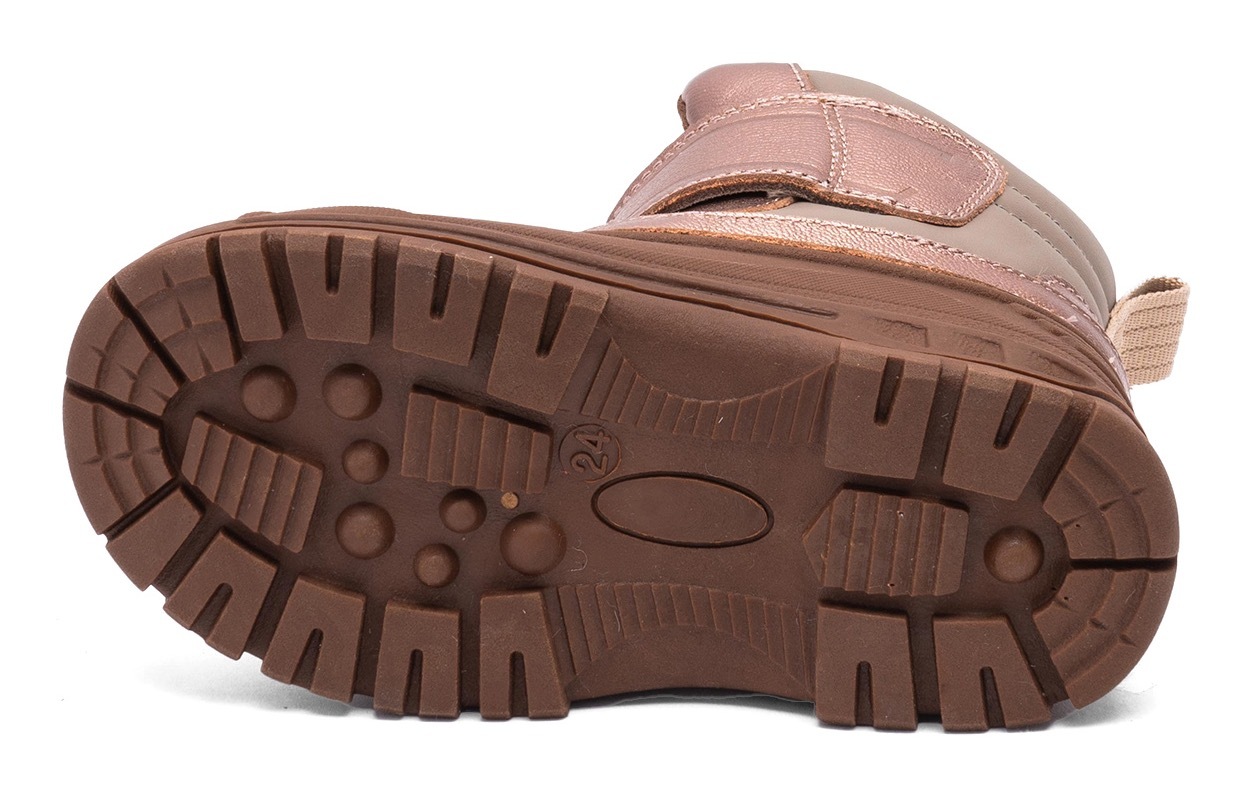 Bisgaard Winterstiefel »pixie«, Klettstiefel mit Lammwolle, Größenschablone zum Download