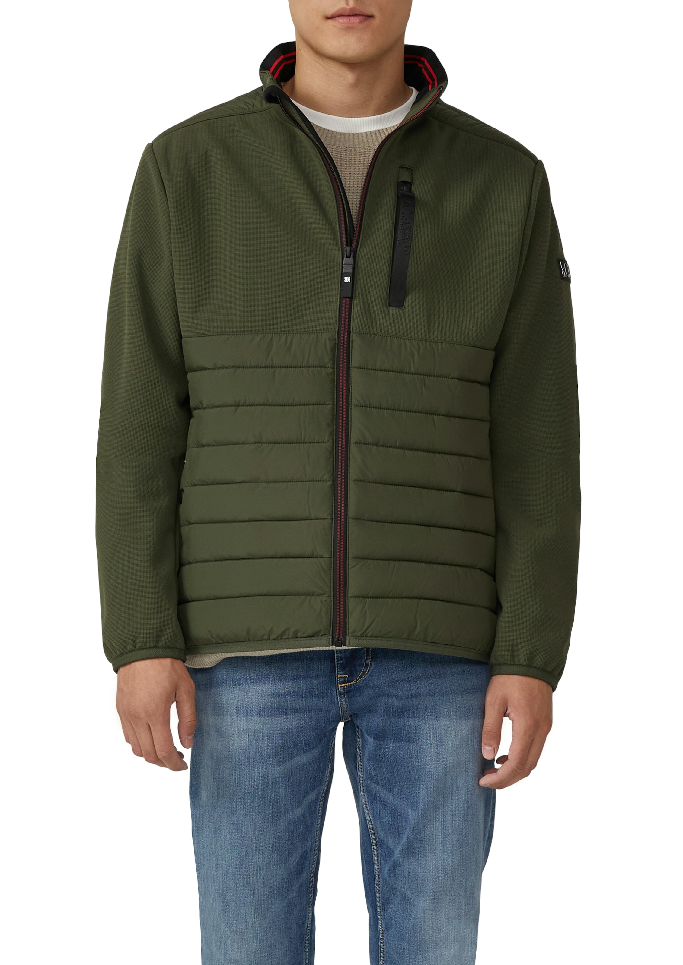 s.Oliver Outdoorjacke, mit Logo Stickerei günstig online kaufen
