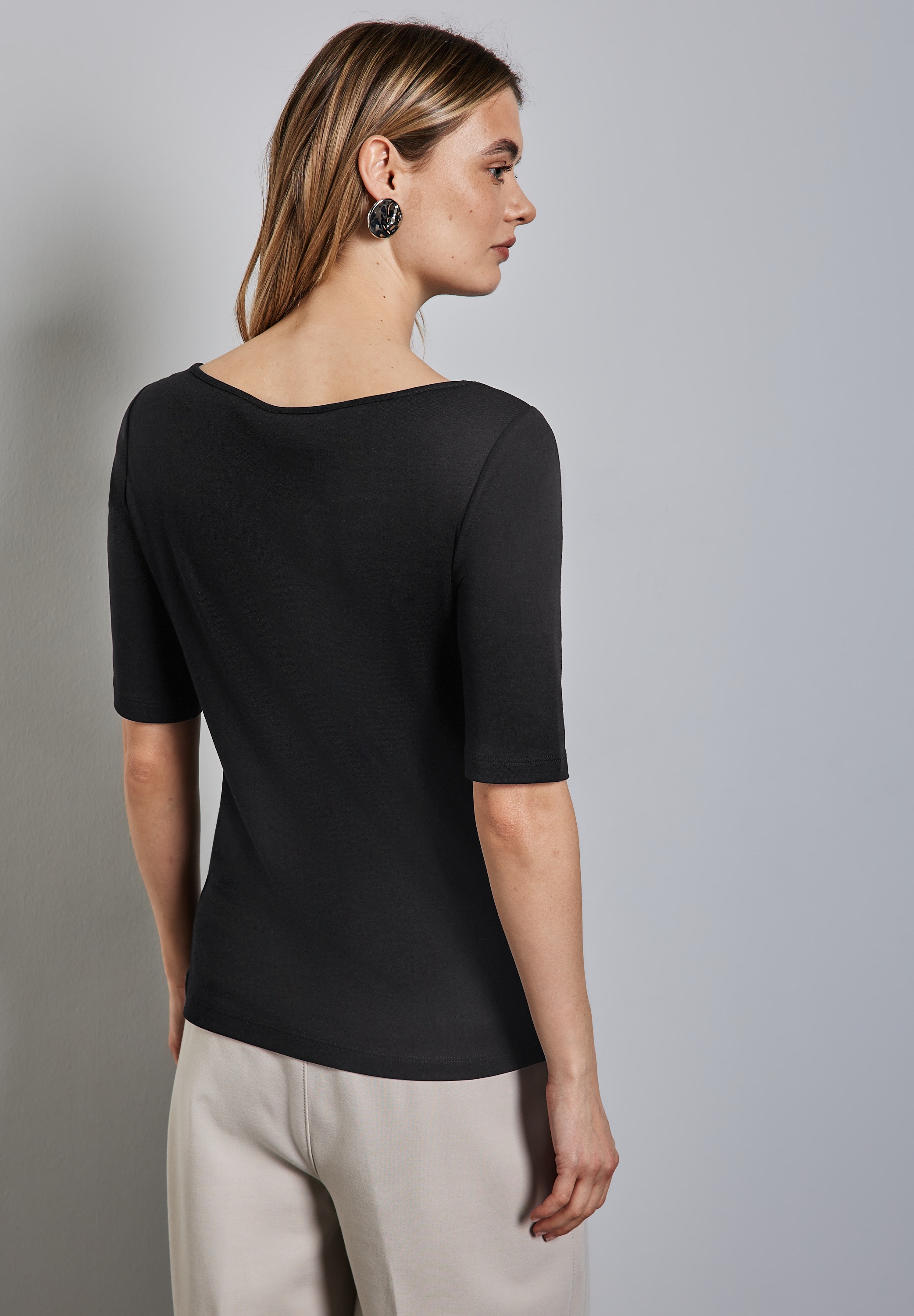Thumbnail - STREET ONE T-Shirt "Style Lanea", mit U-Boot Ausschnitt