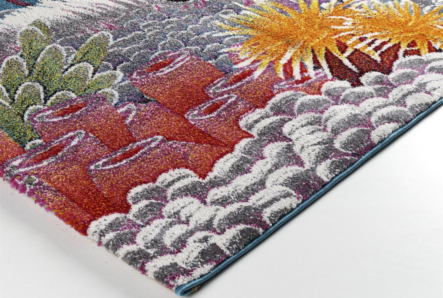 OCI DIE TEPPICHMARKE Kinderteppich "Kidsclub Memo" rechteckig 13 mm Höhe Aq günstig online kaufen