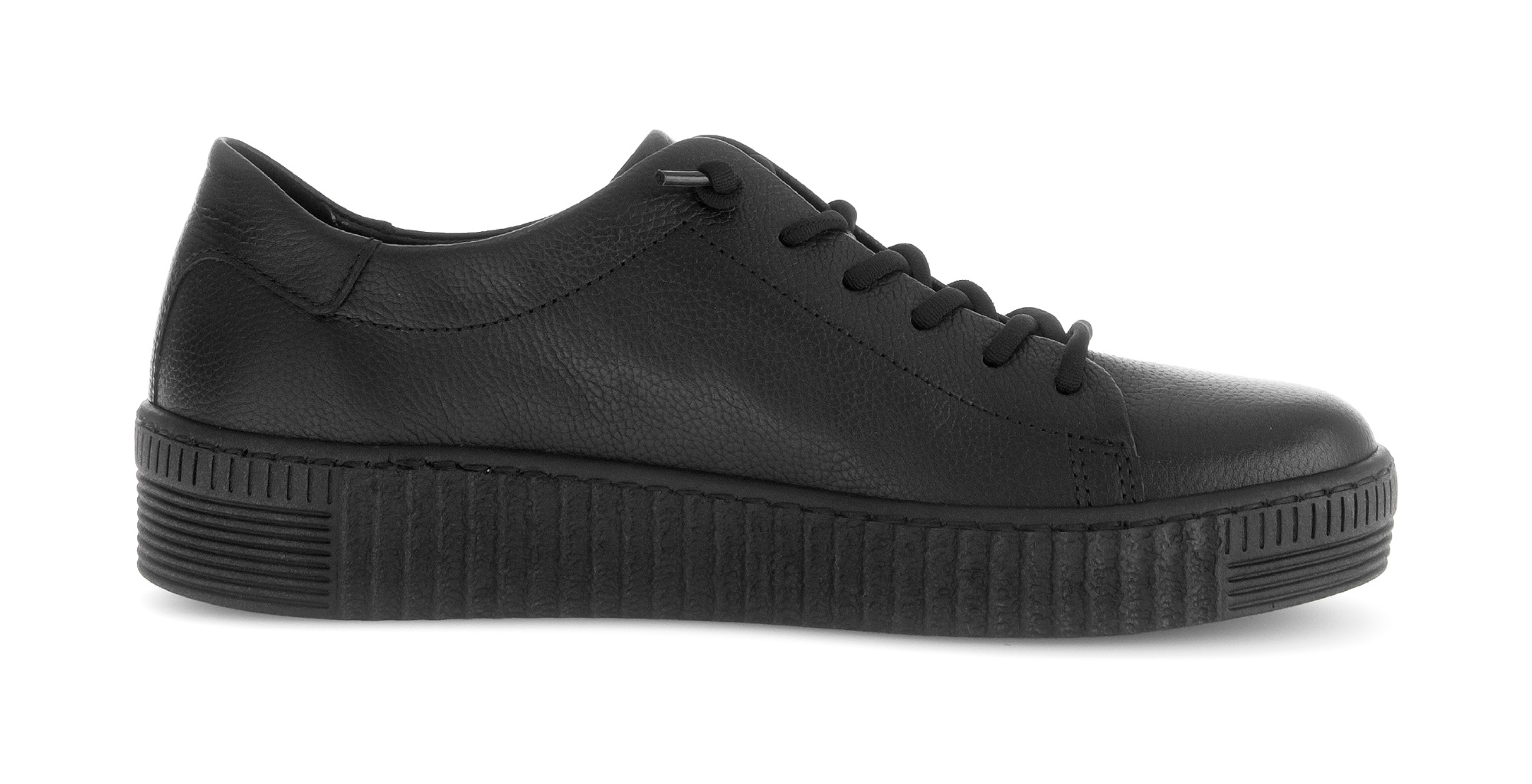 Gabor Slip-On Sneaker, Freizeitschuh, Halbschuh, Schnürschuh, elastische Schnürsenkel
