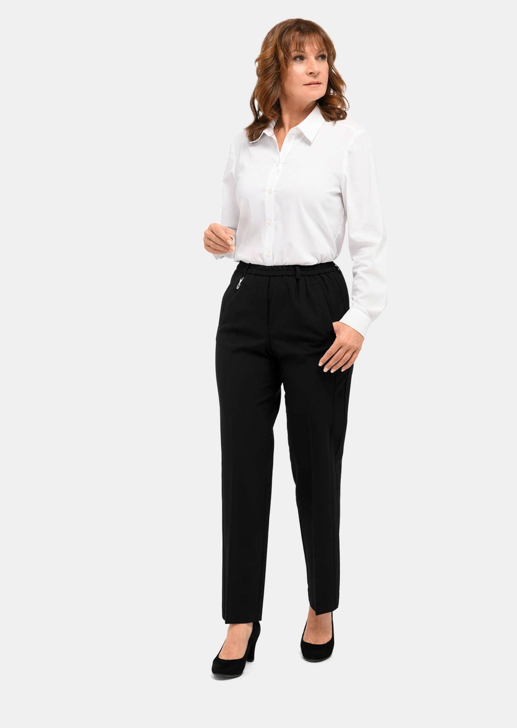 Goldner Louisa Women's Pull-On Trousers Black 24 3