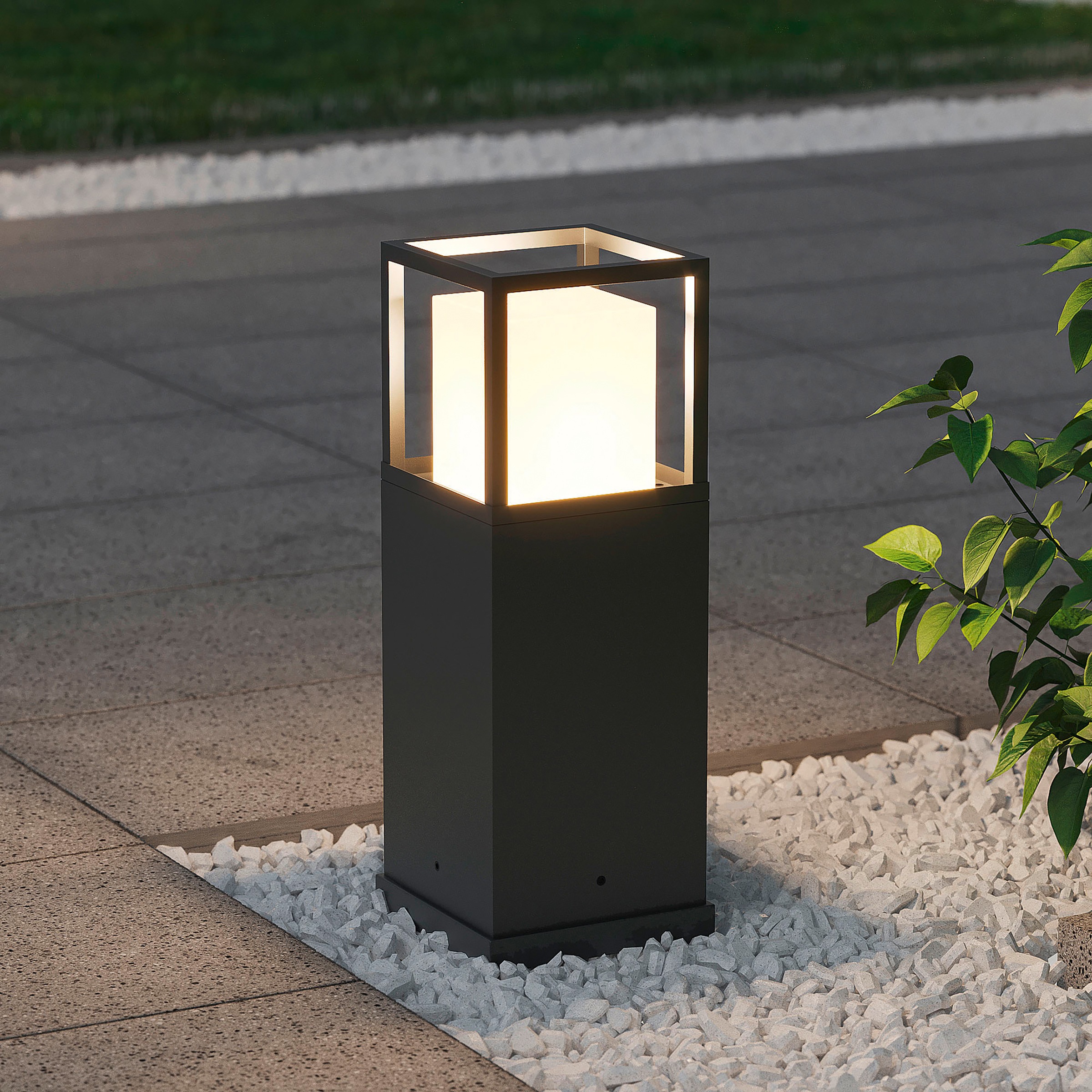 TRIO Leuchten LED Außen-Stehlampe »WITHAM, Outdoor Garten Stehleuchte Höhe 40cm, 14,5W LED, 1450 Lumen«, 1 flammig, Leuchtmittel LED-Board | LED fest integriert, Lichtfarbe einstellbar warmweiß bis kaltweiß 2300/3000/4000K, IP54