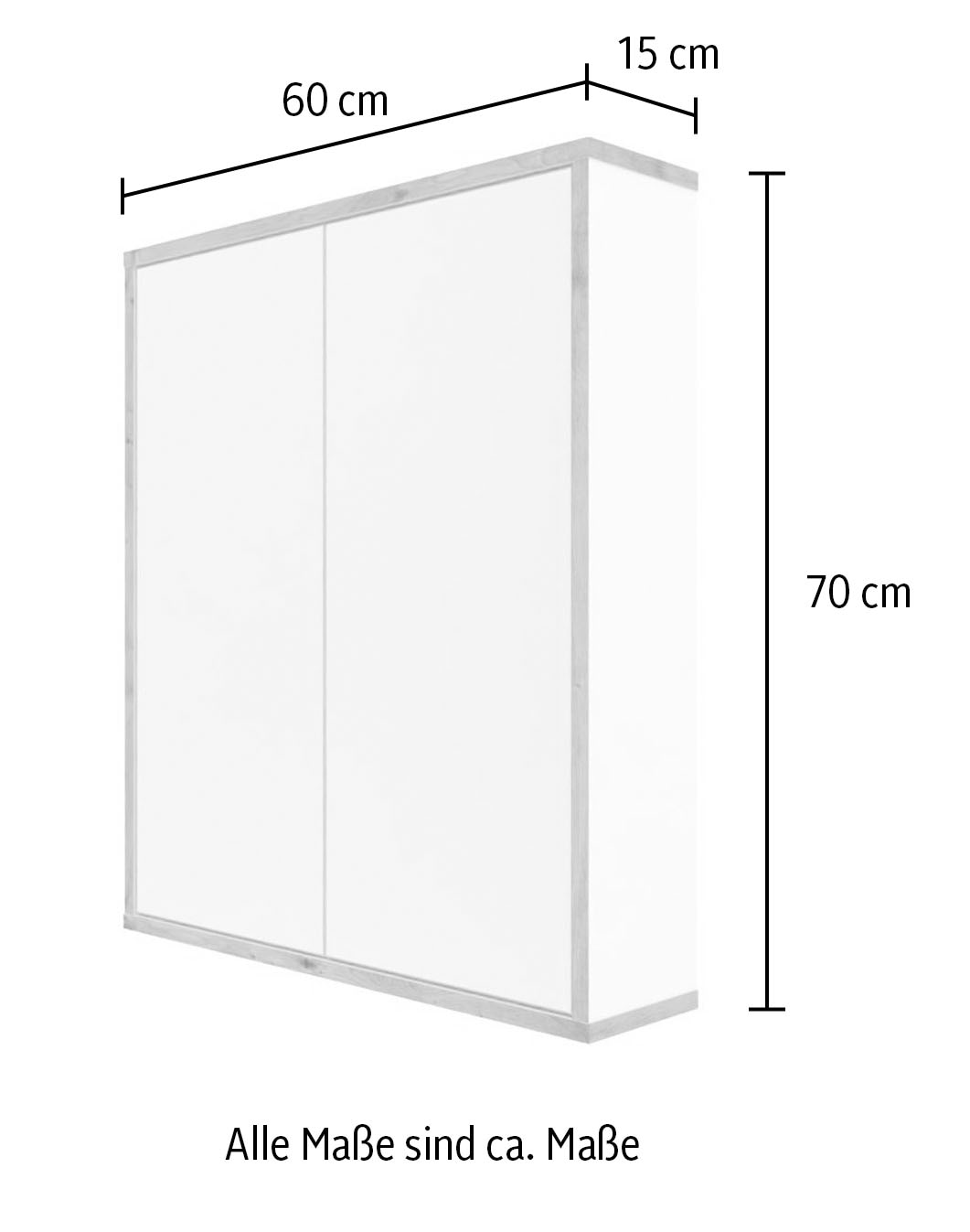 welltime Badspiegel »Morena« Push-Open