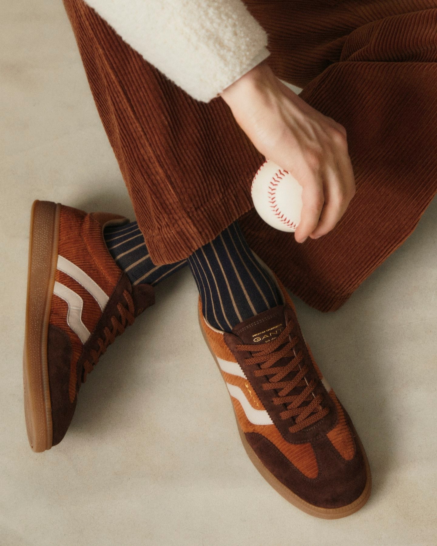 Gant Sneaker »Cuzmo«, Retro Sneaker, Schnürschuh, Court Sneaker mit Wechselfußbett