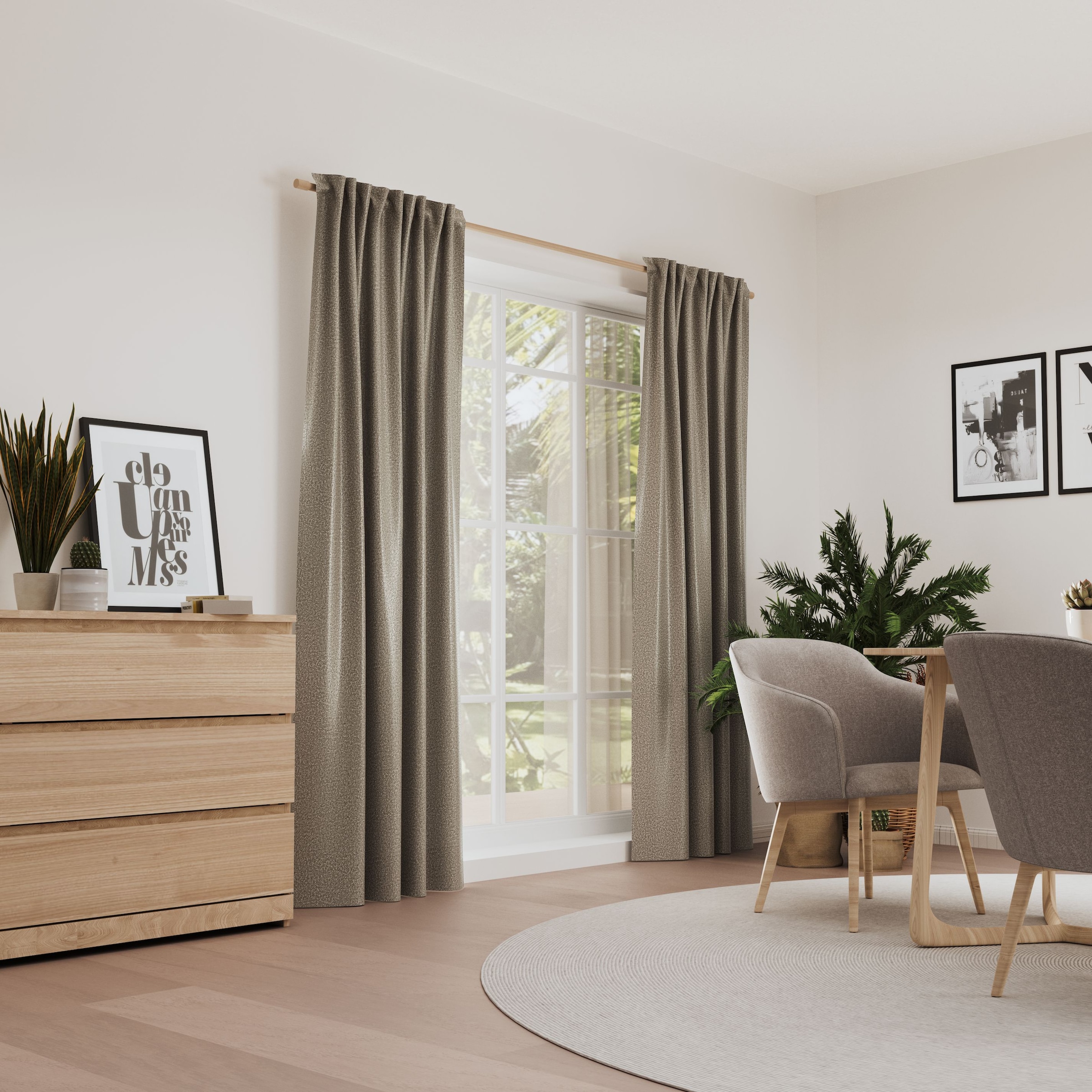 Neutex for you! Vorhang »LUXURY« Multifunktionsband 1 Stk. tlg. Samtoptik mit edlem Glanz