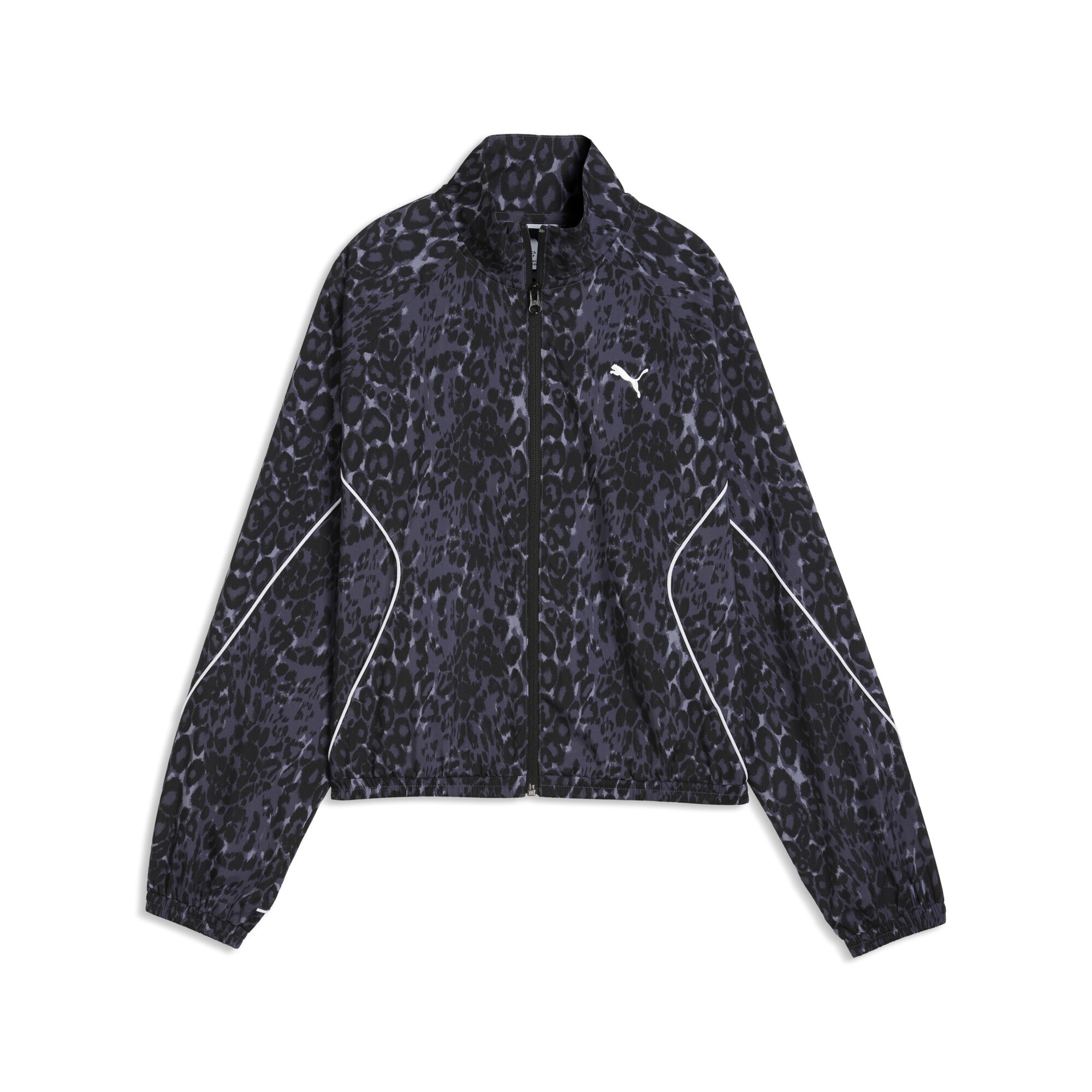 PUMA Trainingsjacke »PUMA Sport Relaxed Animal Printed Full-Zip Jacke Damen«
