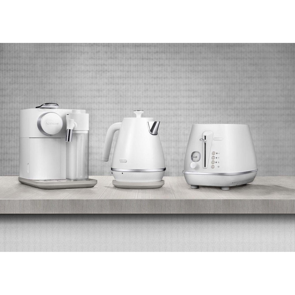 De'Longhi Wasserkocher »Distinta Moments, KBIN 2001.W – Sunshine White«, 1,7 l, 2000 W