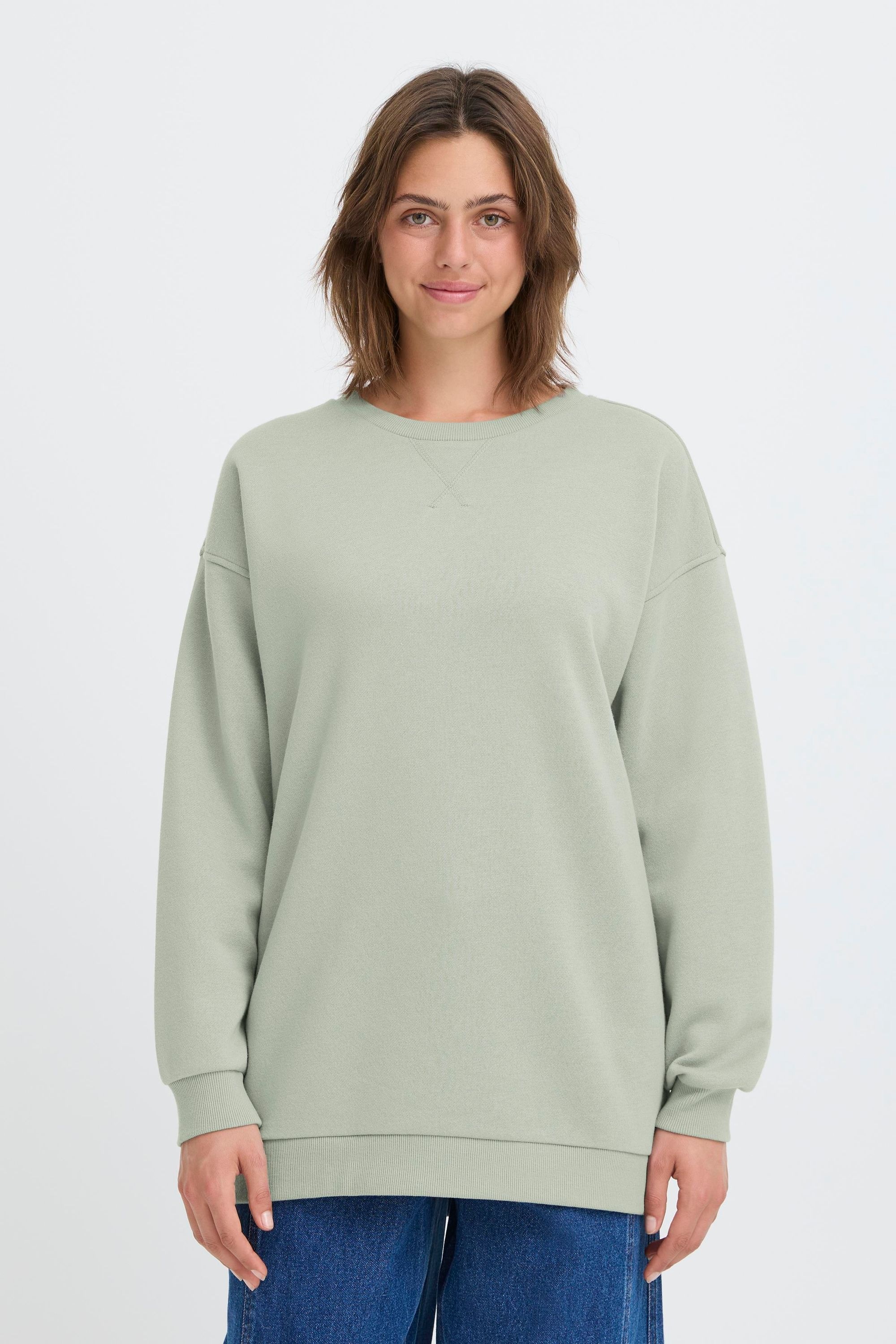 OXMO Rundhalspullover »Rundhalspullover OXHillary«
