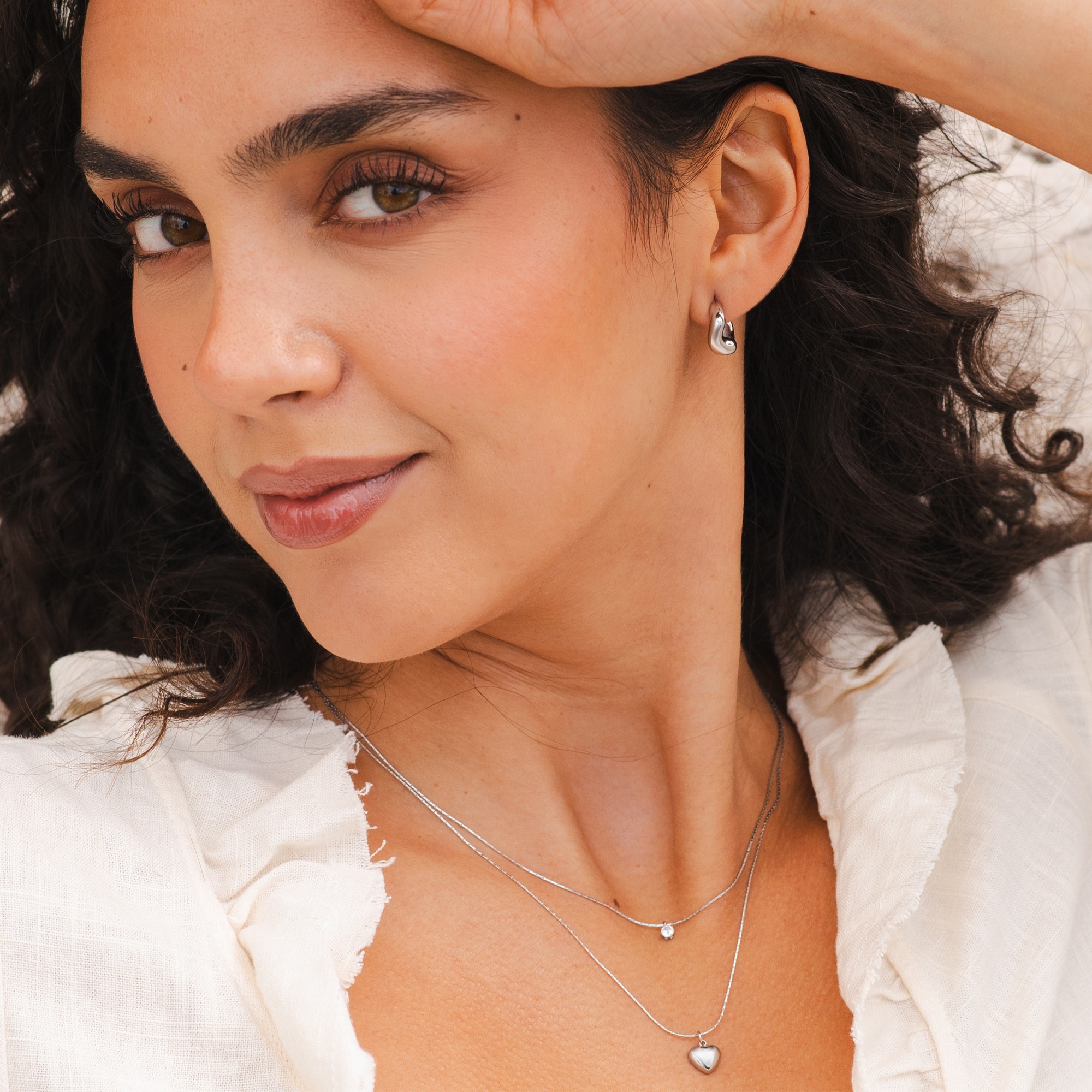 Adelia´s Paar Ohrhänger "Damen Ohrringe – Ohrstecker aus Edelstahl" Zum Ver günstig online kaufen