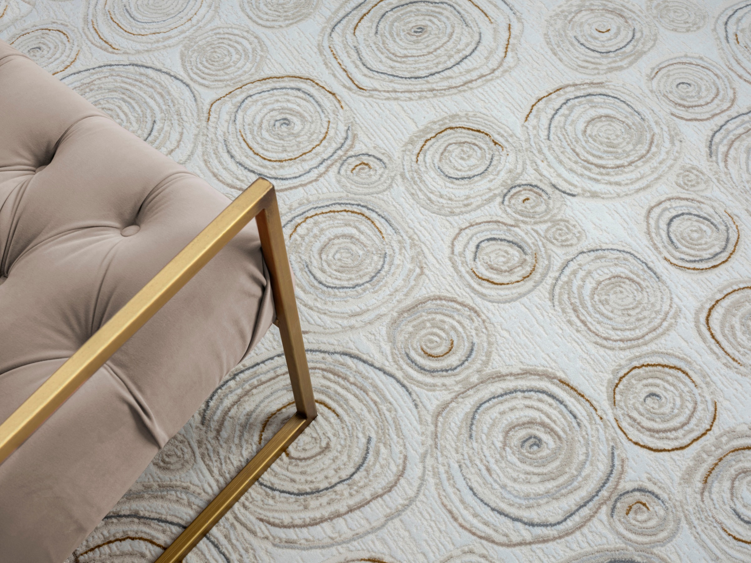Myflair Möbel & Accessoires Teppich »My Style Lagerräumung«, rechteckig, 10 mm Höhe, Kurzflor, Scandi-Design, besonders weich durch Microfaser, mit Fransen