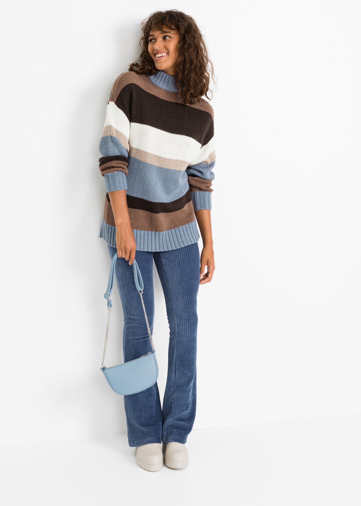 bonprix Leggings  mit Elasthan-Anteil, Skinny Fit, mit bequemem Gummibund