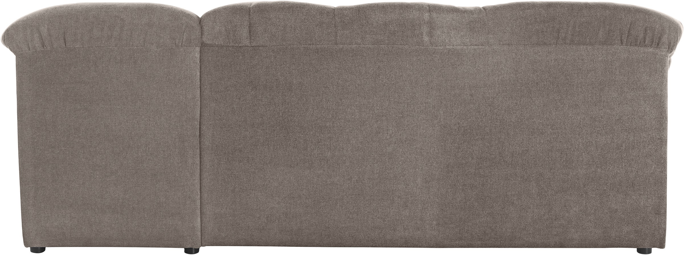 DOMO collection Ecksofa »Pegnitz, elegante Rückensteppung, komfortabel, L-Form«, wahlweise mit Bettfunktion
