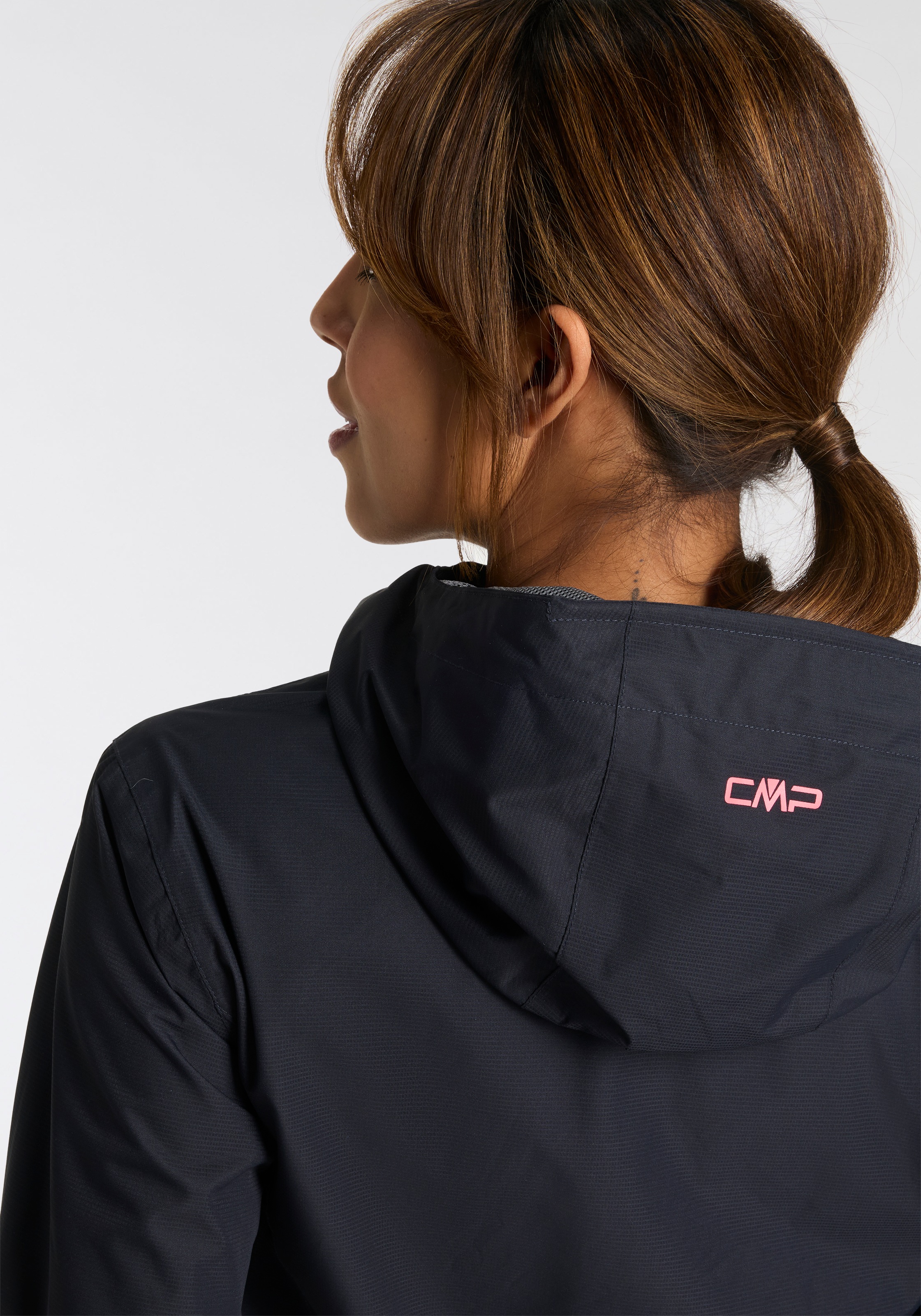 Thumbnail - CMP Regenjacke 1 Stk. tlg. mit Kapuze Atmungsaktiv & Winddicht & Wasserdicht