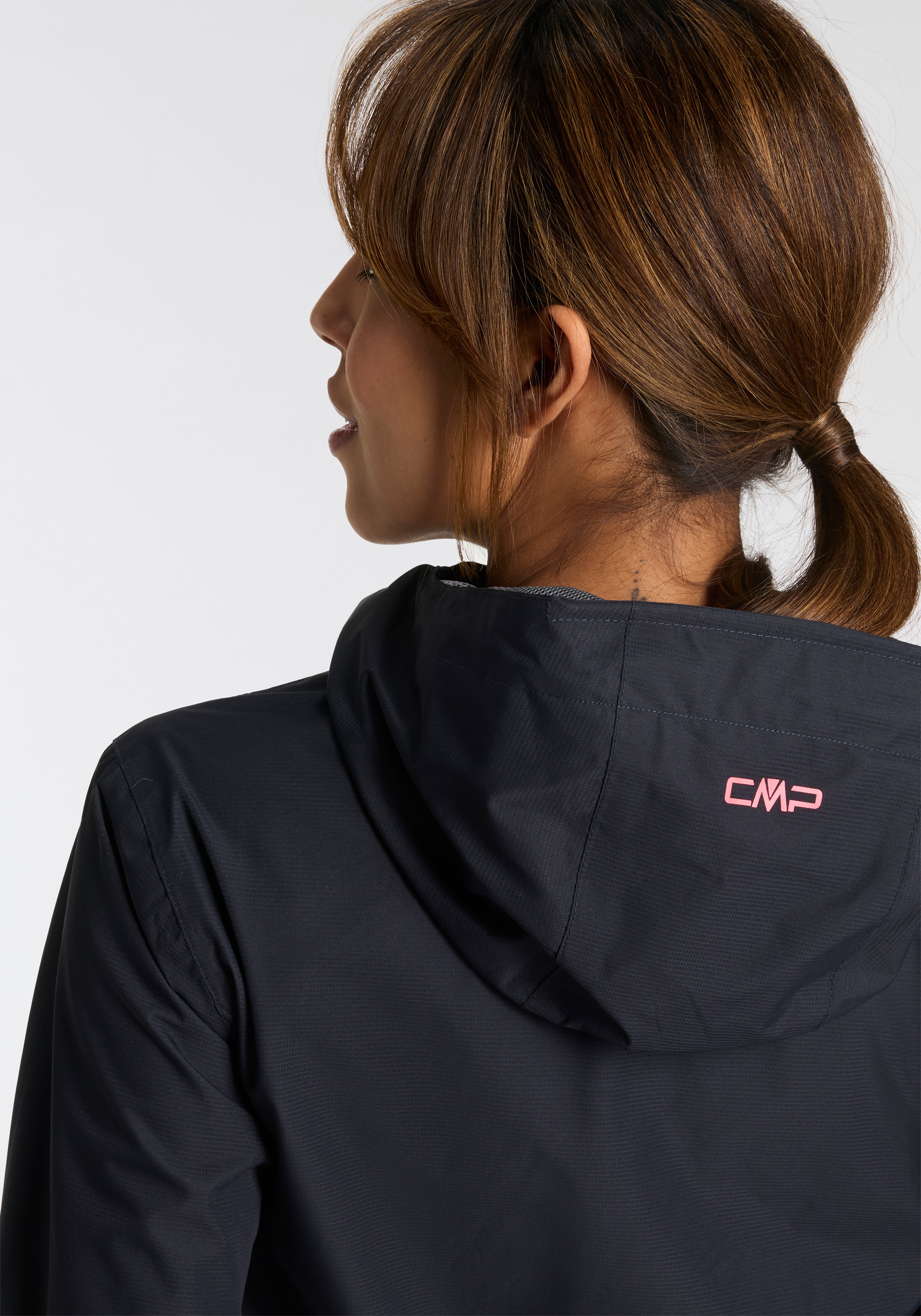 Thumbnail - CMP Regenjacke mit Kapuze Atmungsaktiv & Winddicht & Wasserdicht, Übergangsjacke