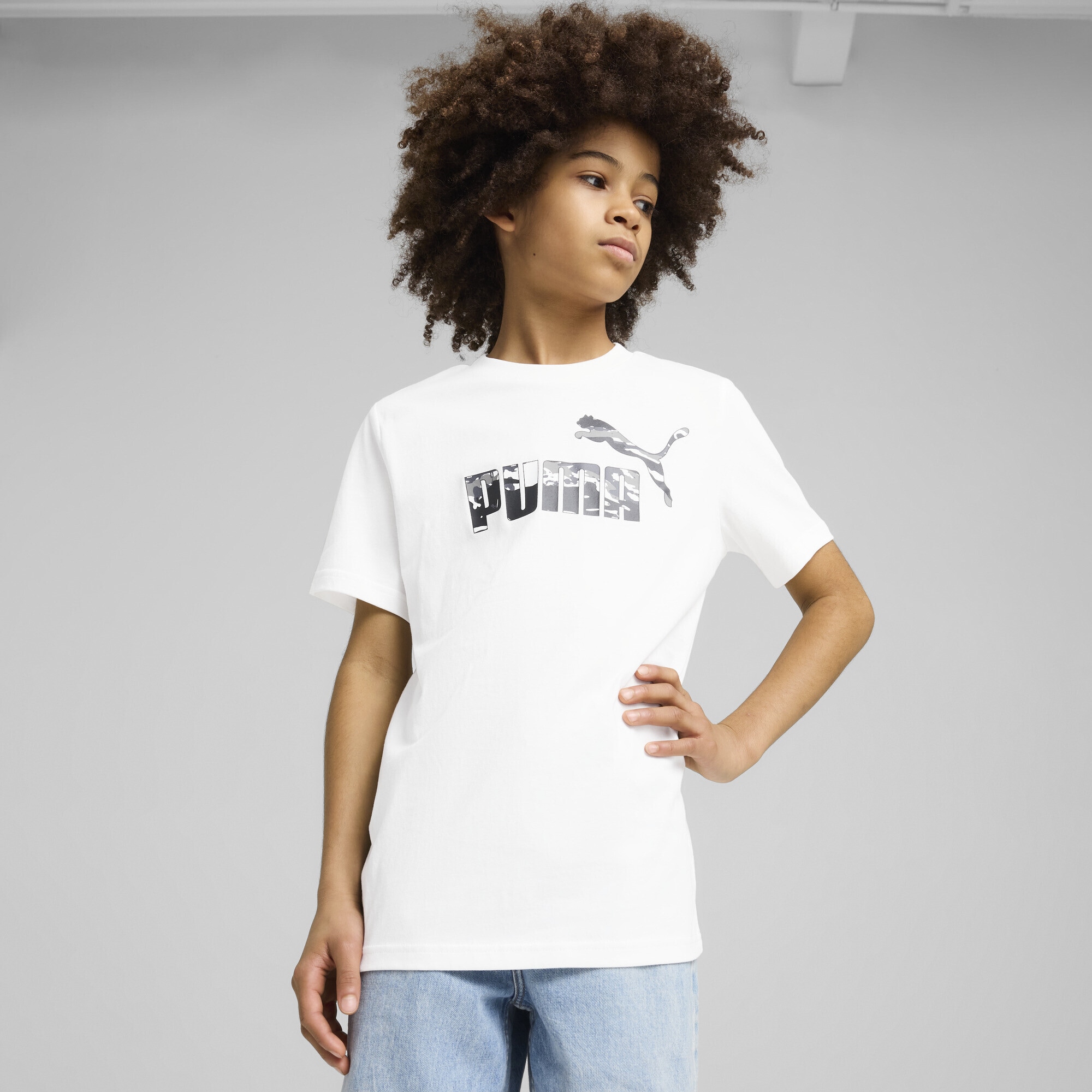 PUMA T-Shirt »Essentials Camo T-Shirt Jungen«