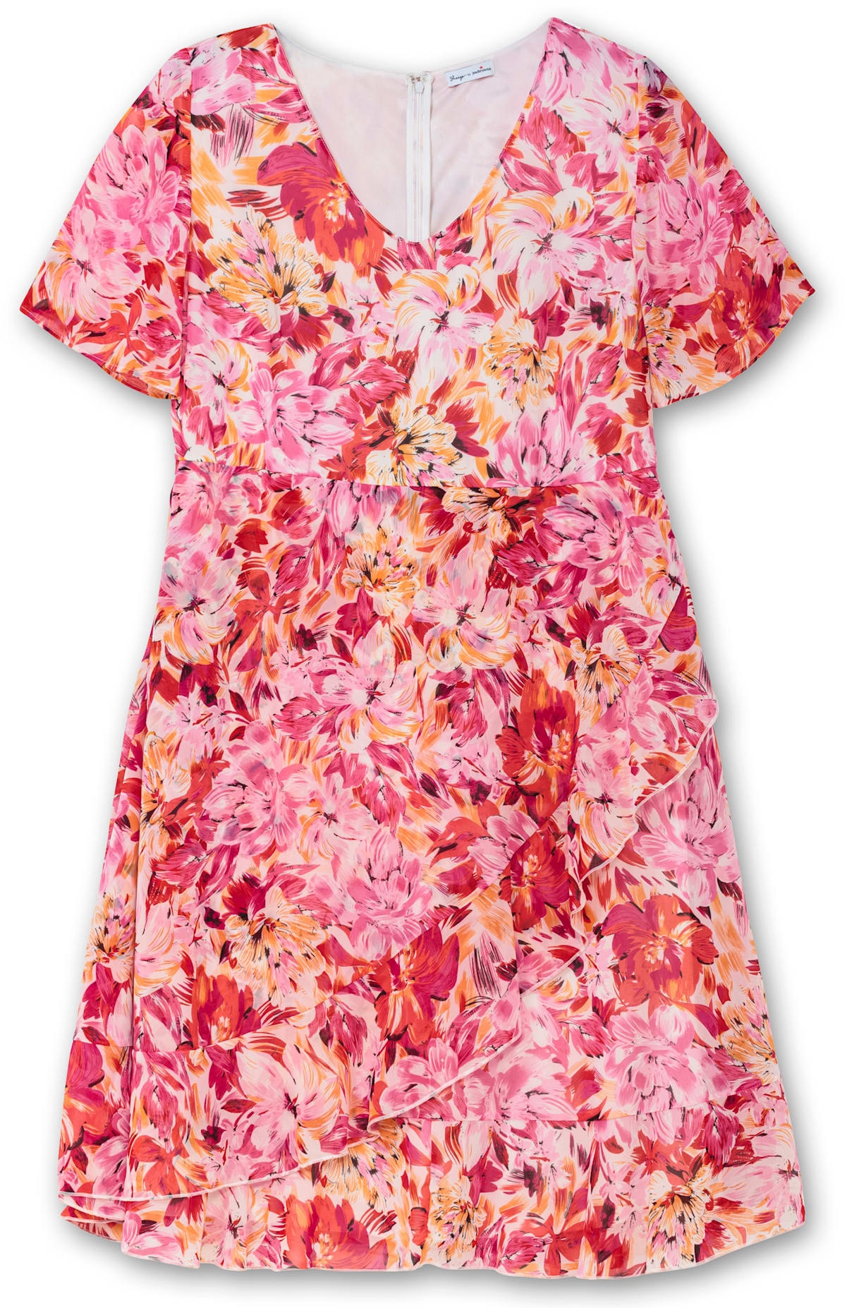 sheego by Joe Browns Chiffonkleid »Chiffonkleid«