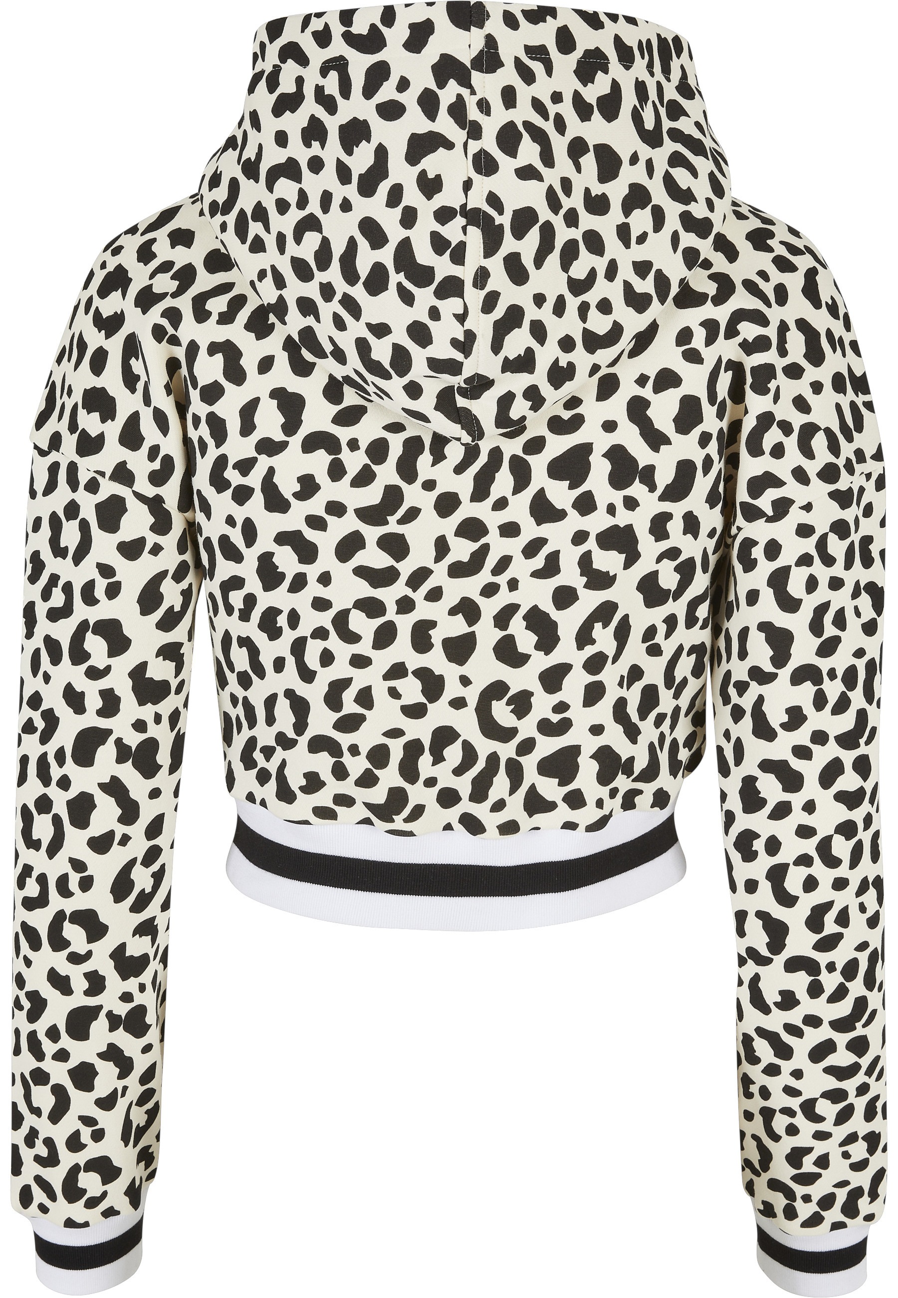 URBAN CLASSICS Rundhalspullover »Urban Classics Damen Ladies Short AOP College Hoody« 1
