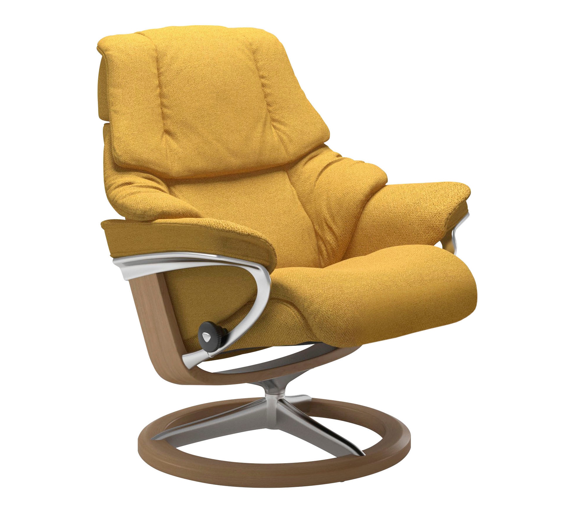 Stressless® Relaxsessel »Reno«, mit Signature Base, Größe S, M & L, Gestell Eiche
