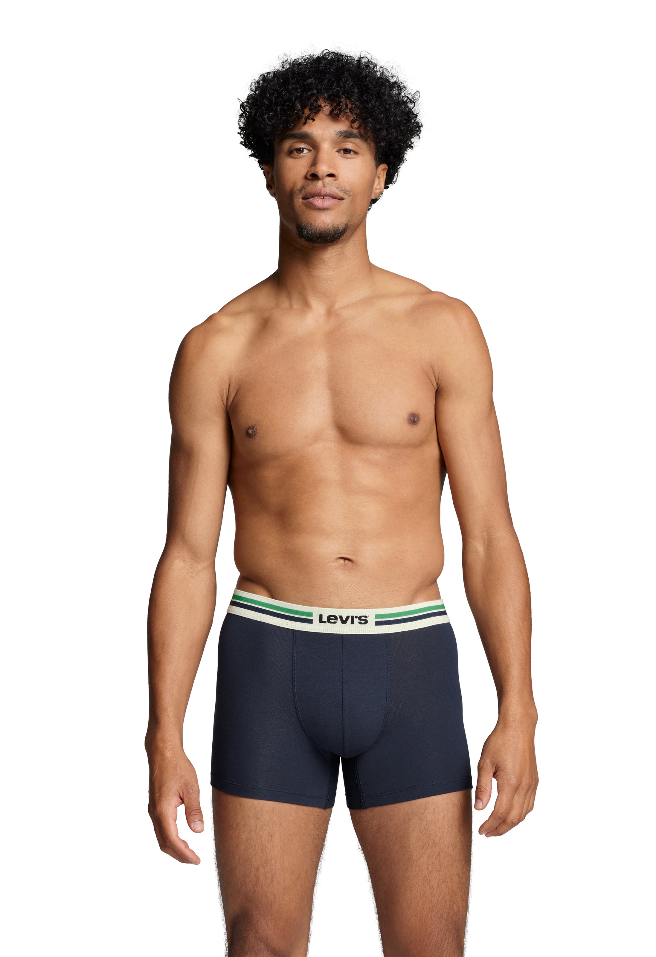 Thumbnail - Levis Boxershorts "LEVIS MEN PL SPW LOGO BOXER BRIEF ORG 2P" 2er Pack, mit breitem Logobund