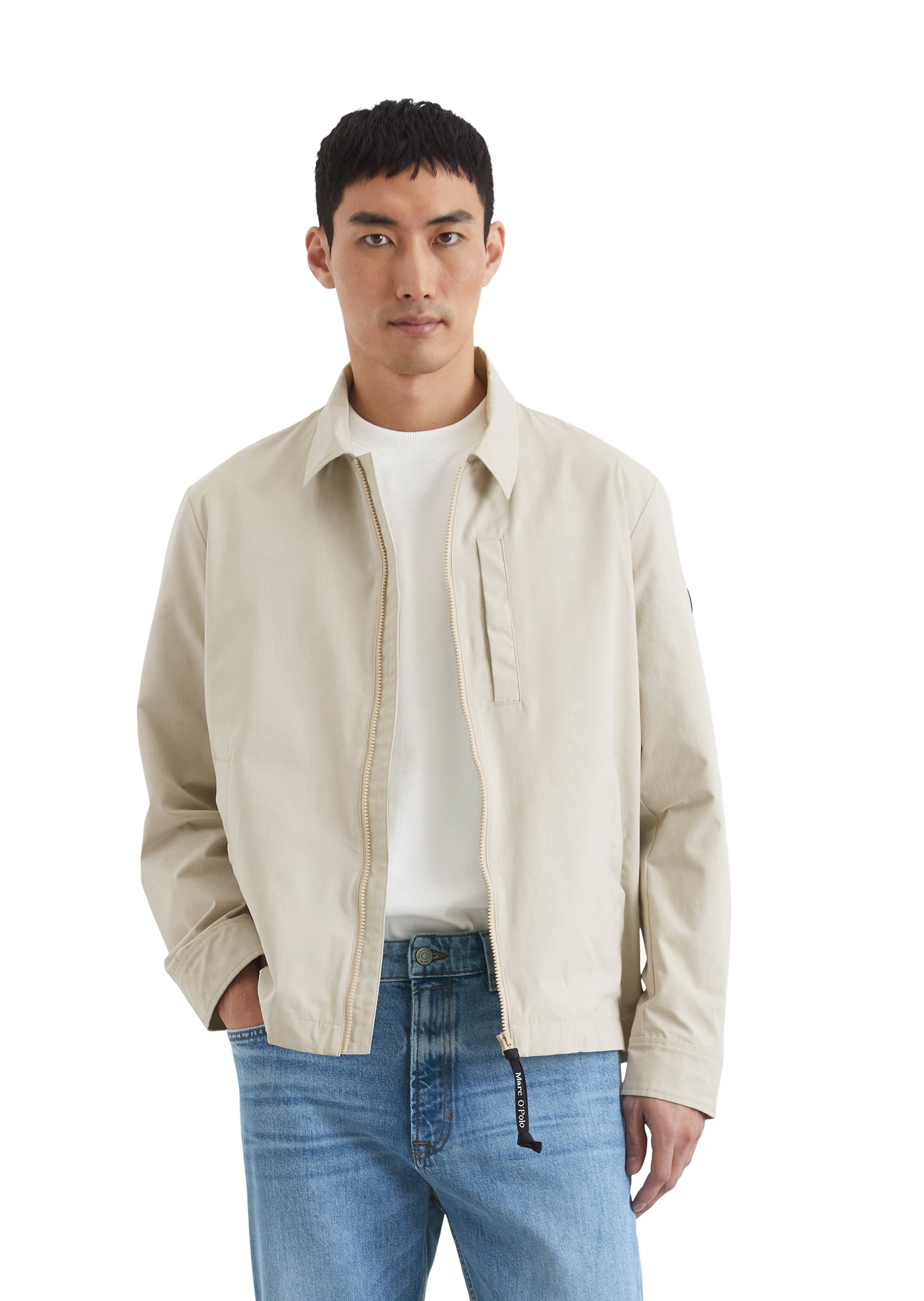 Marc O'Polo Outdoorjacke »aus wasserabweisendem Ma...