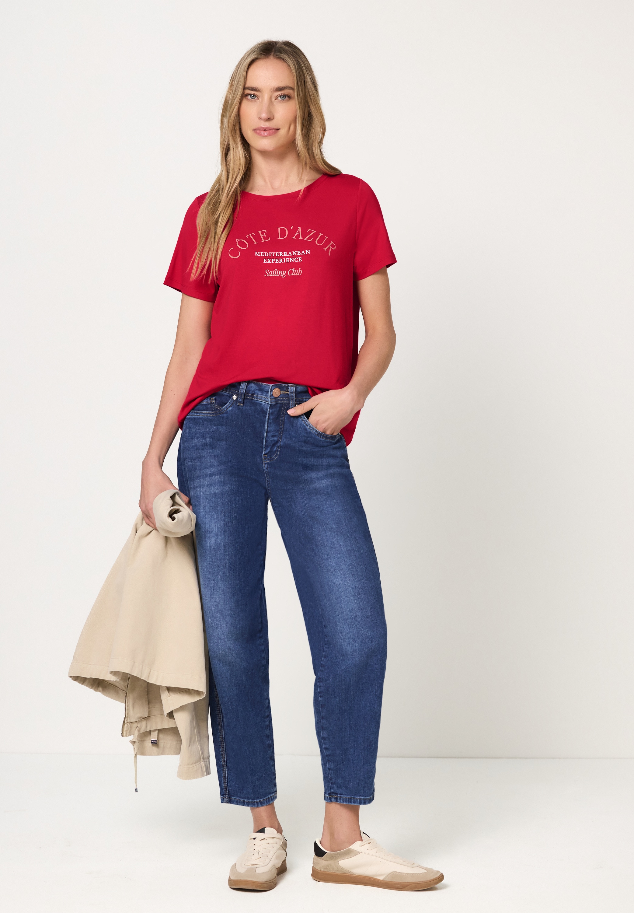 STREET ONE T-Shirt Rundhalsausschnitt