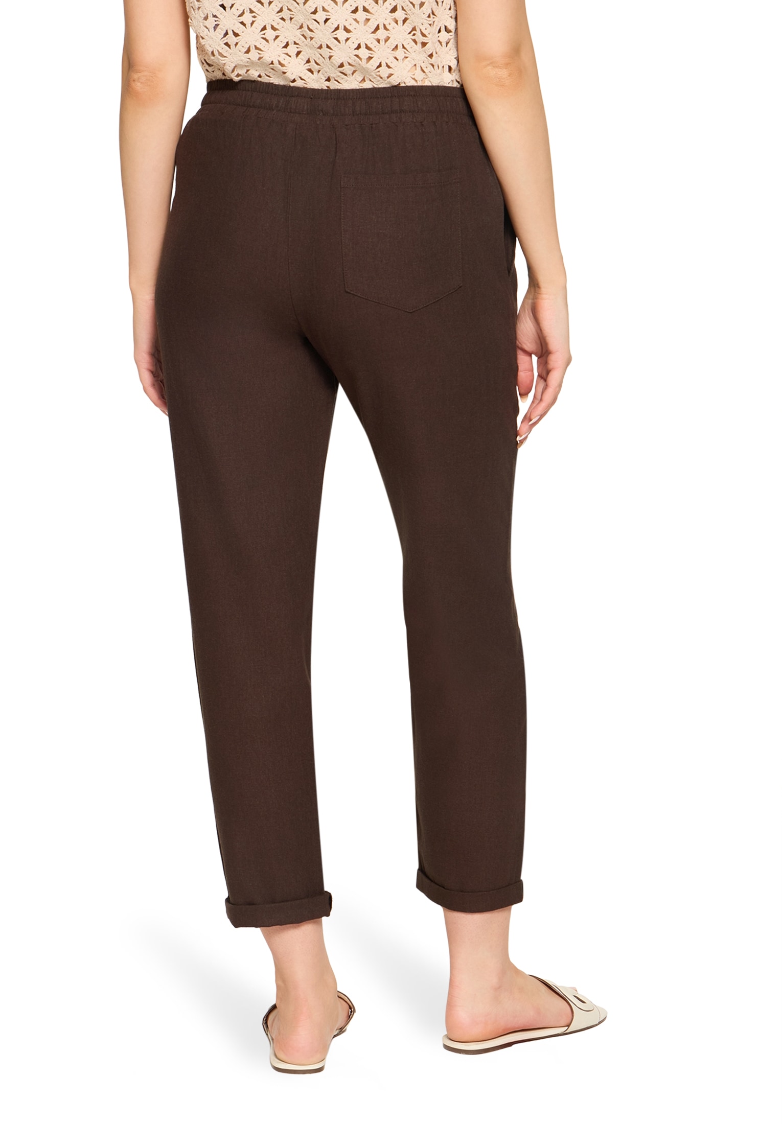 Cartoon Leinenhose »Damen unifarben«