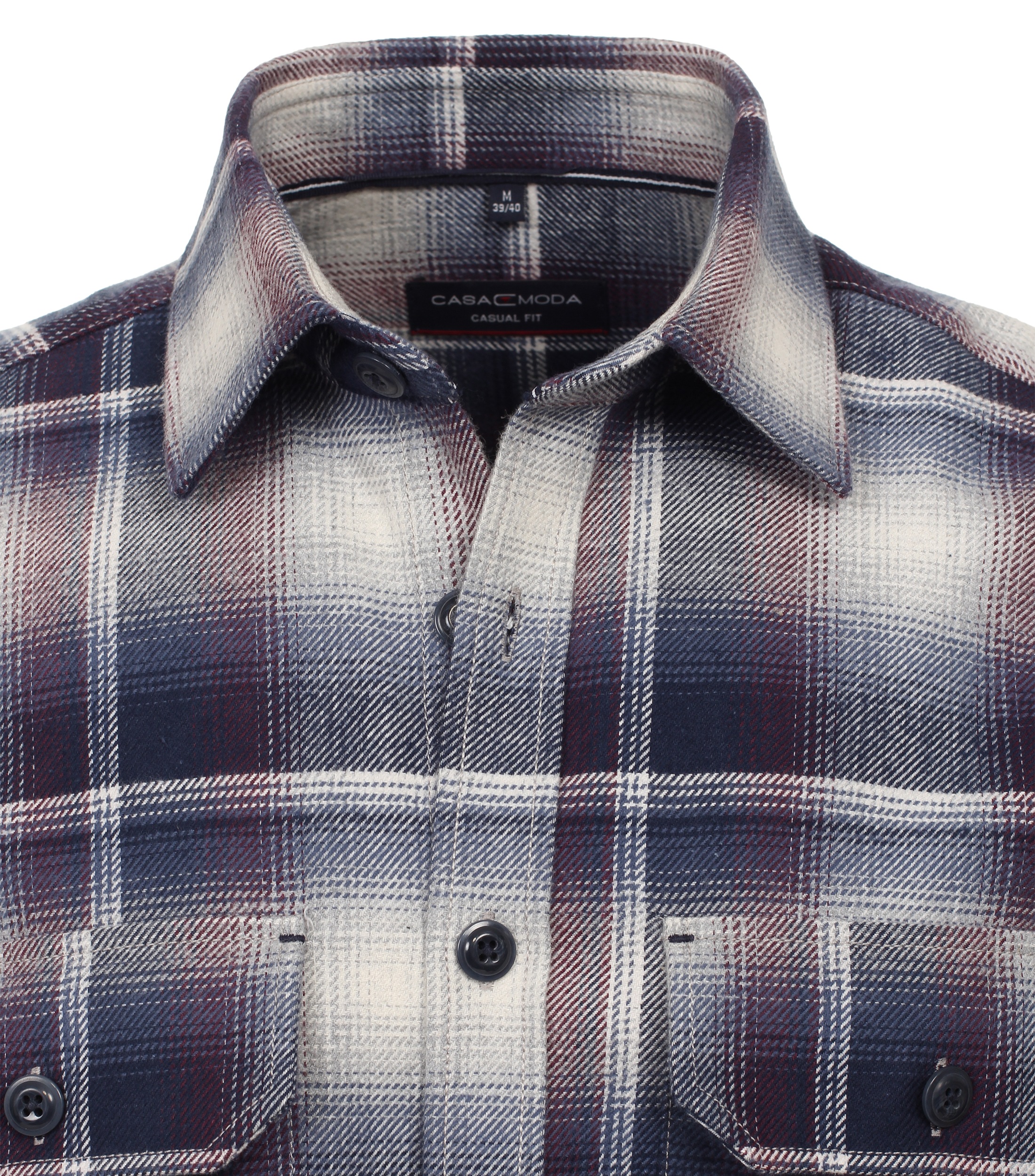 Thumbnail - CASAMODA Langarmhemd "CASAMODA Overshirt kariert"