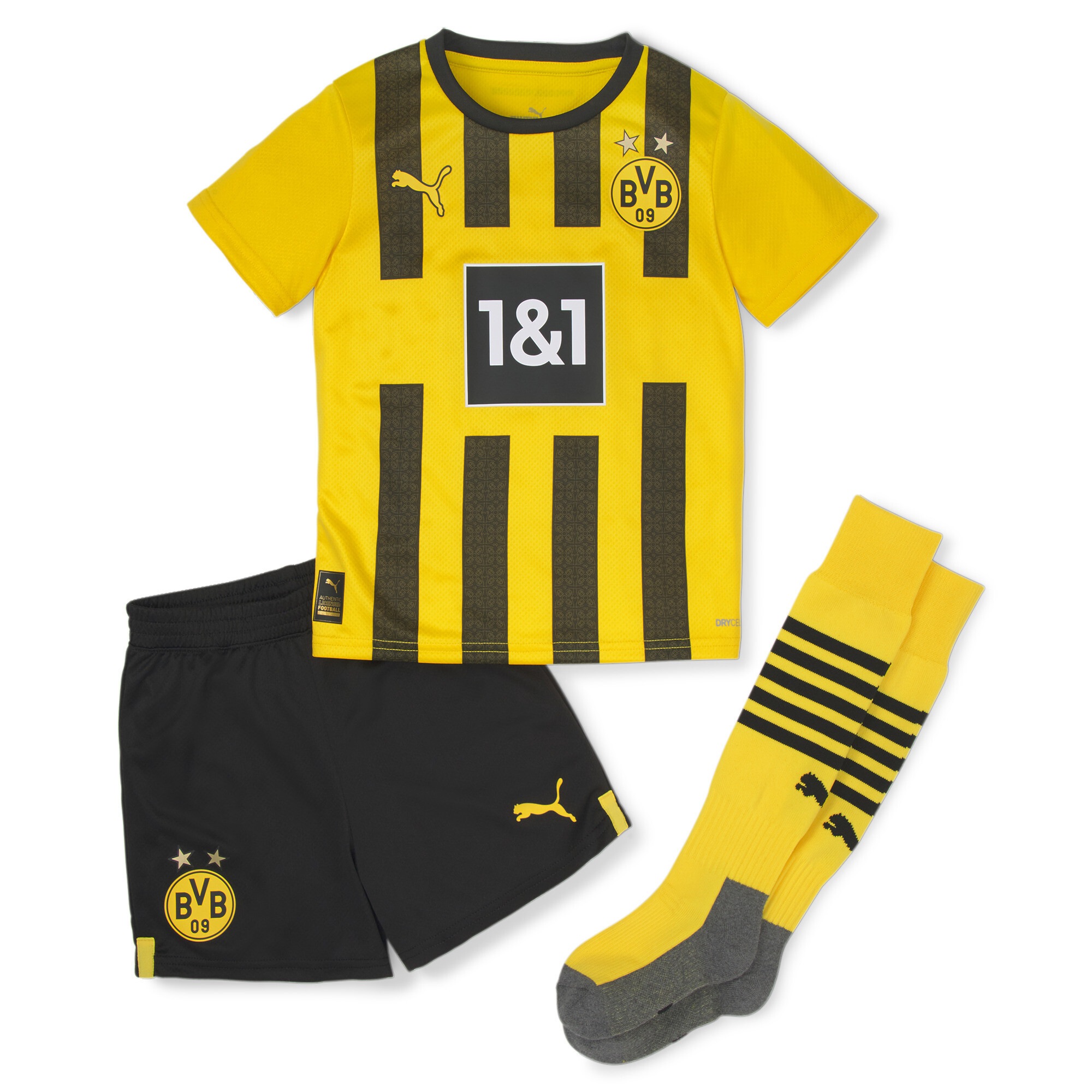 PUMA Trainingsanzug »Borussia Dortmund 22/23 Heimspiel-Miniset Jungen«