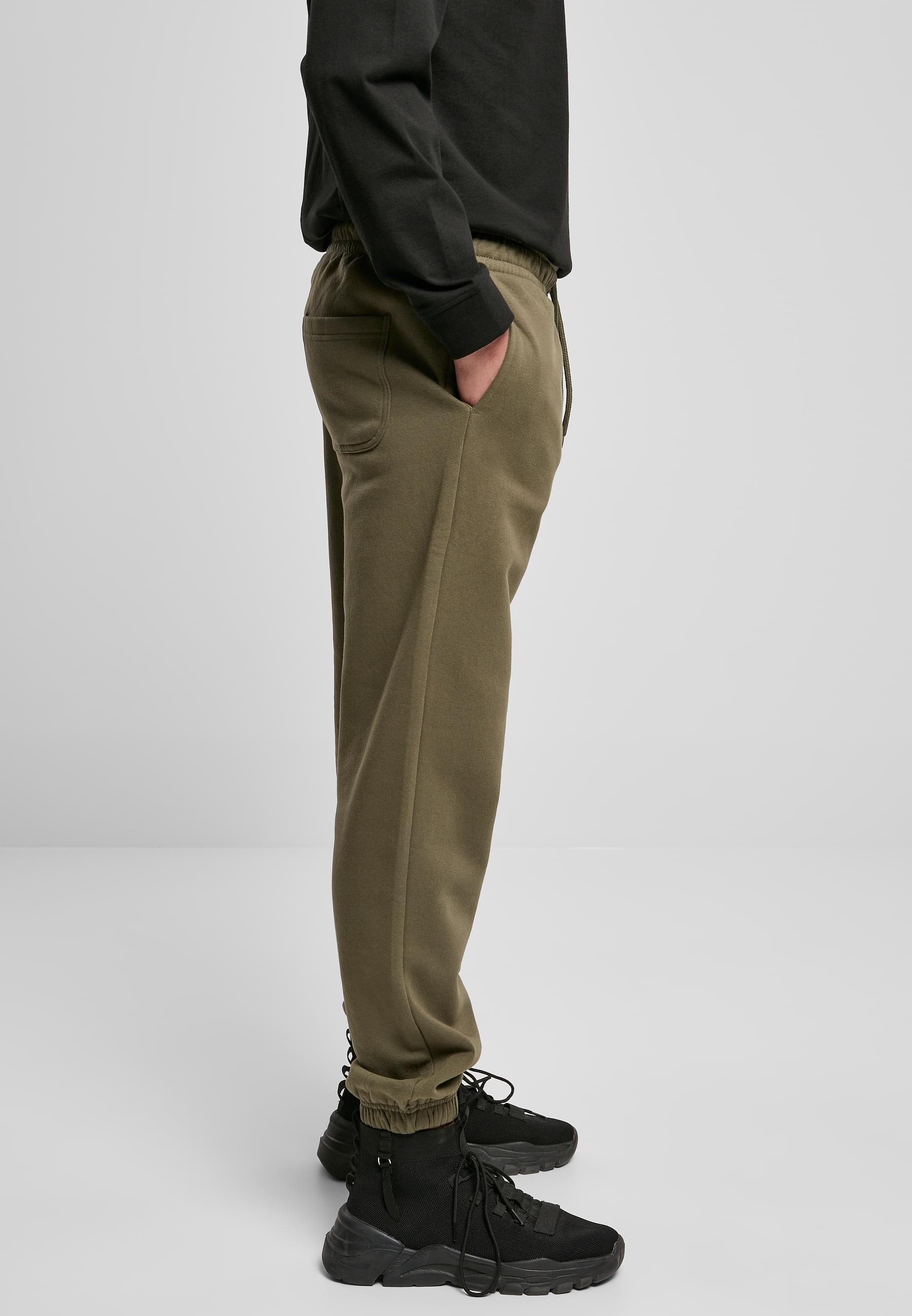 URBAN CLASSICS Stoffhose »Urban Classics Herren Basic Sweatpants 2.0«, (1 tlg.)