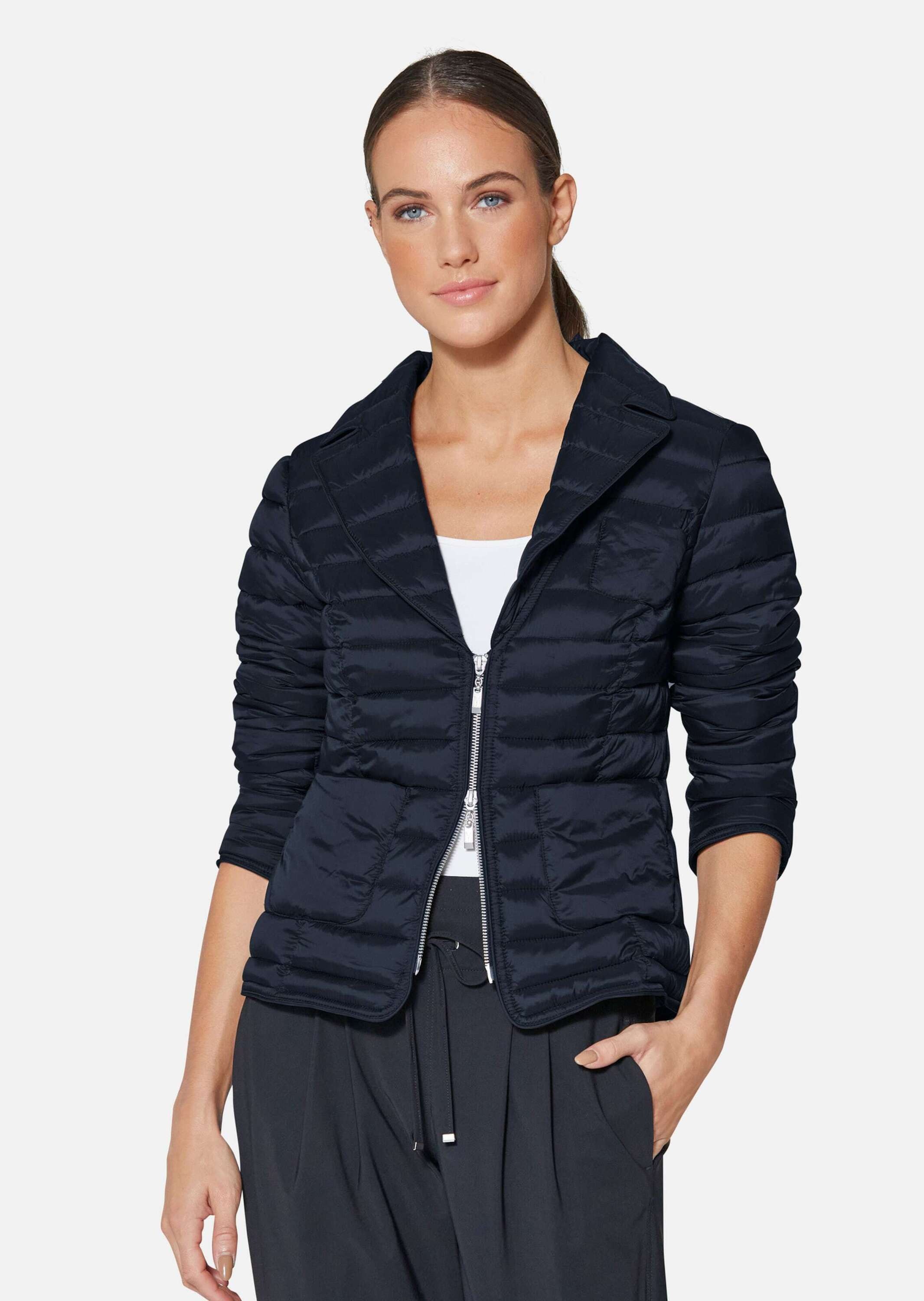 MADELEINE Quilted Jacket Women Blue 46 3