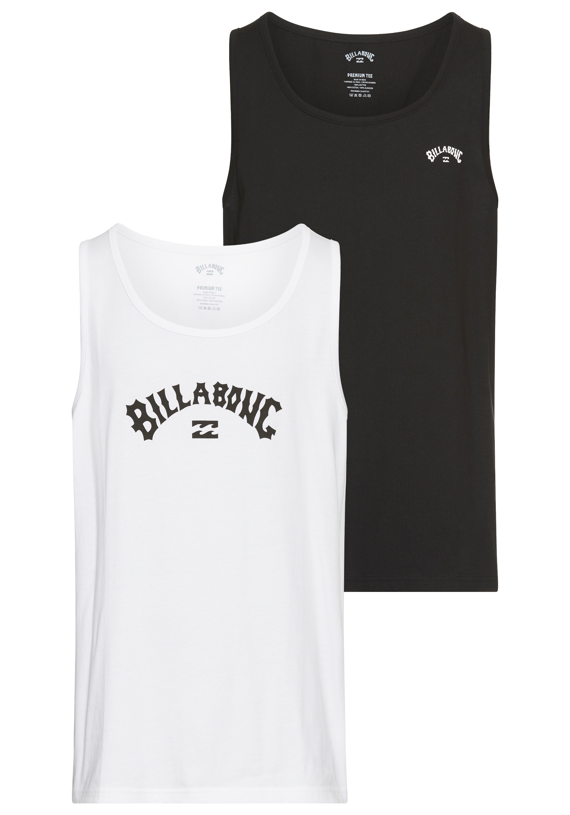 Billabong Tanktop "ARCH WAVE", (Packung, 2 tlg., 2er-Pack) günstig online kaufen