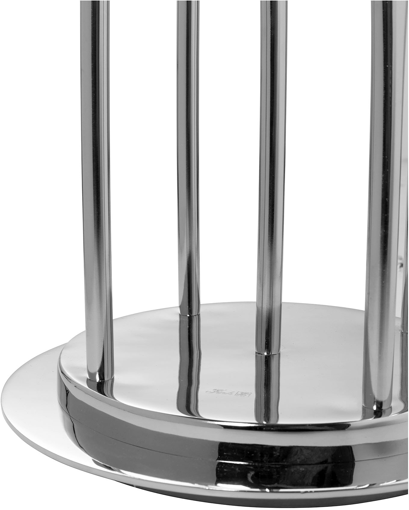 Fink Standkerzenhalter »LONDRA, 5-flammig«, (1 St.), Kerzenhalter aus Edelstahl und Glas, Höhe ca. 155 cm